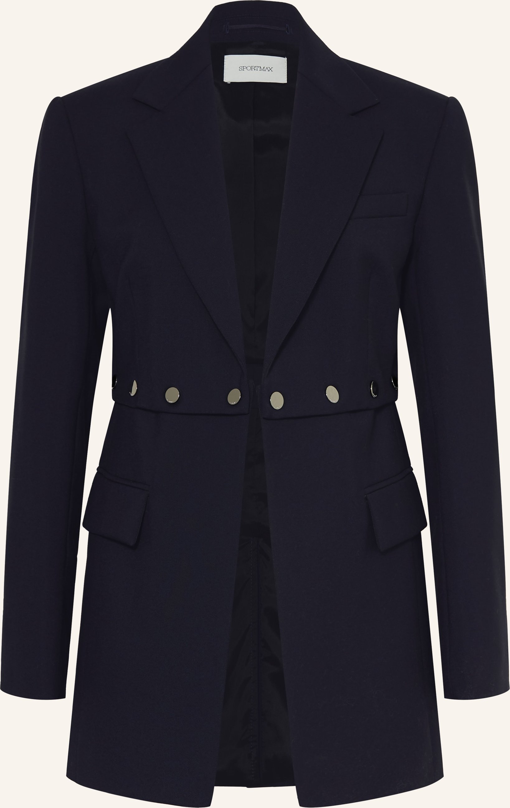 Sportmax Longblazer Editore blau