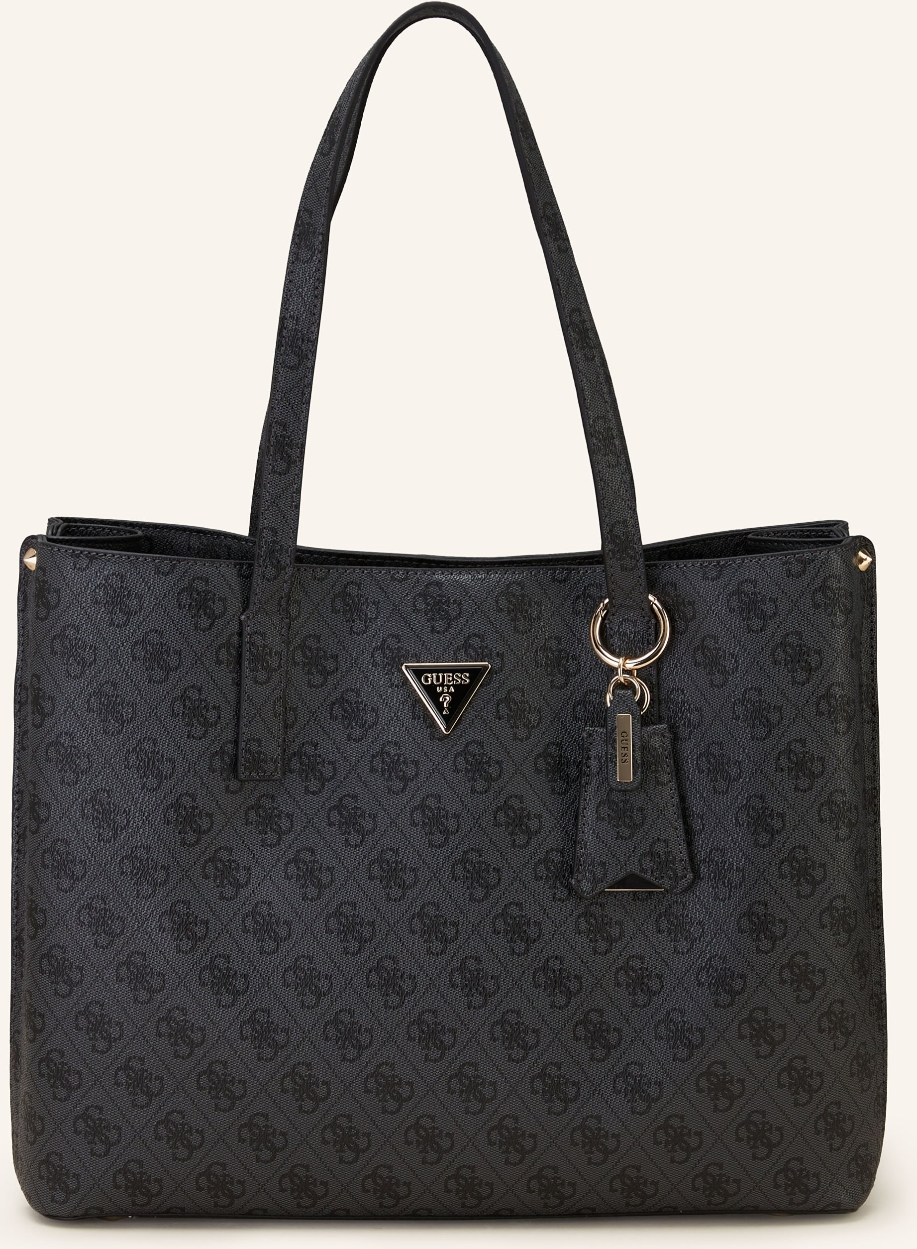 Guess Shopper Meridian Mit Nieten grau