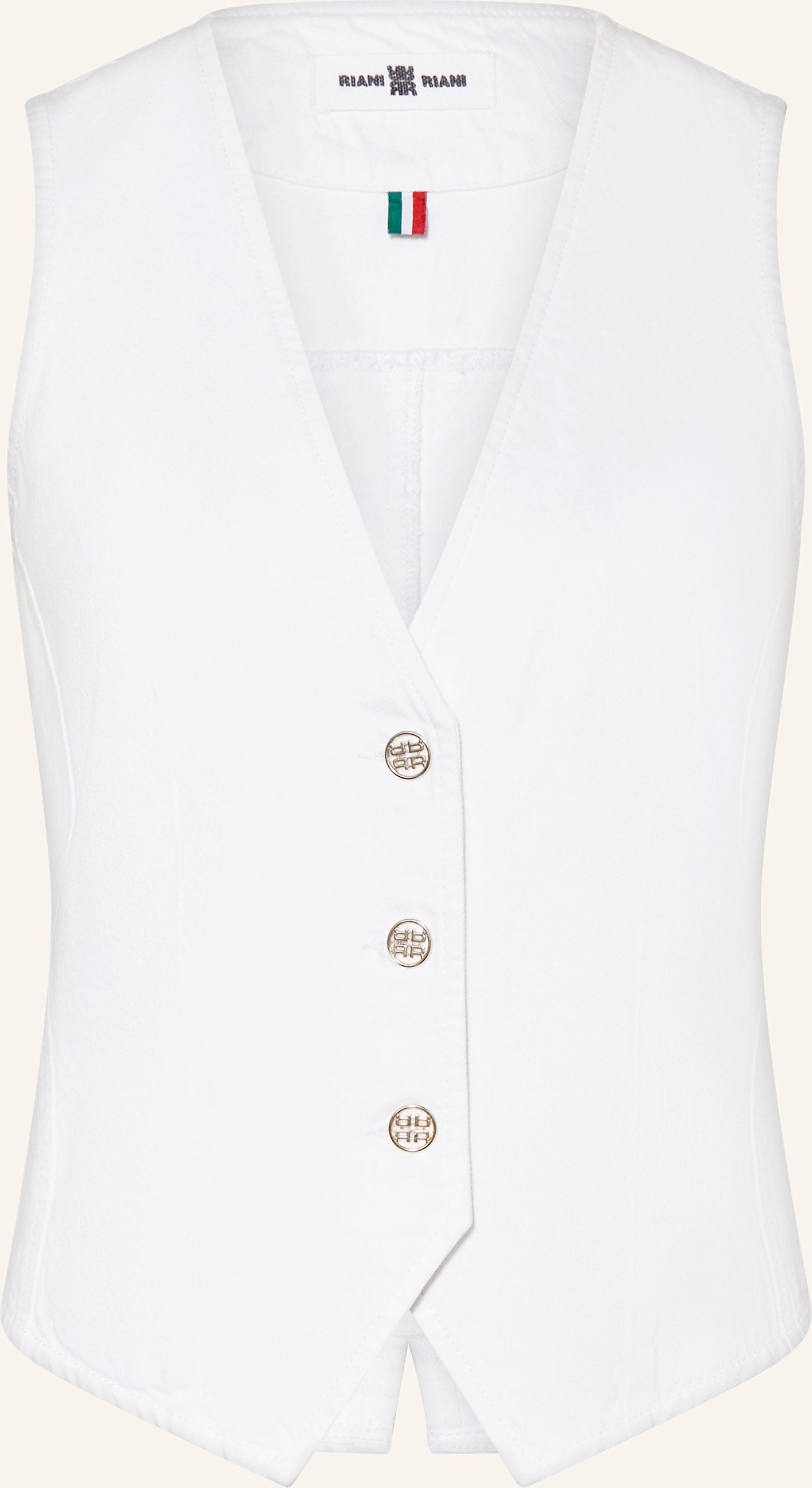 Riani Jeansweste weiss