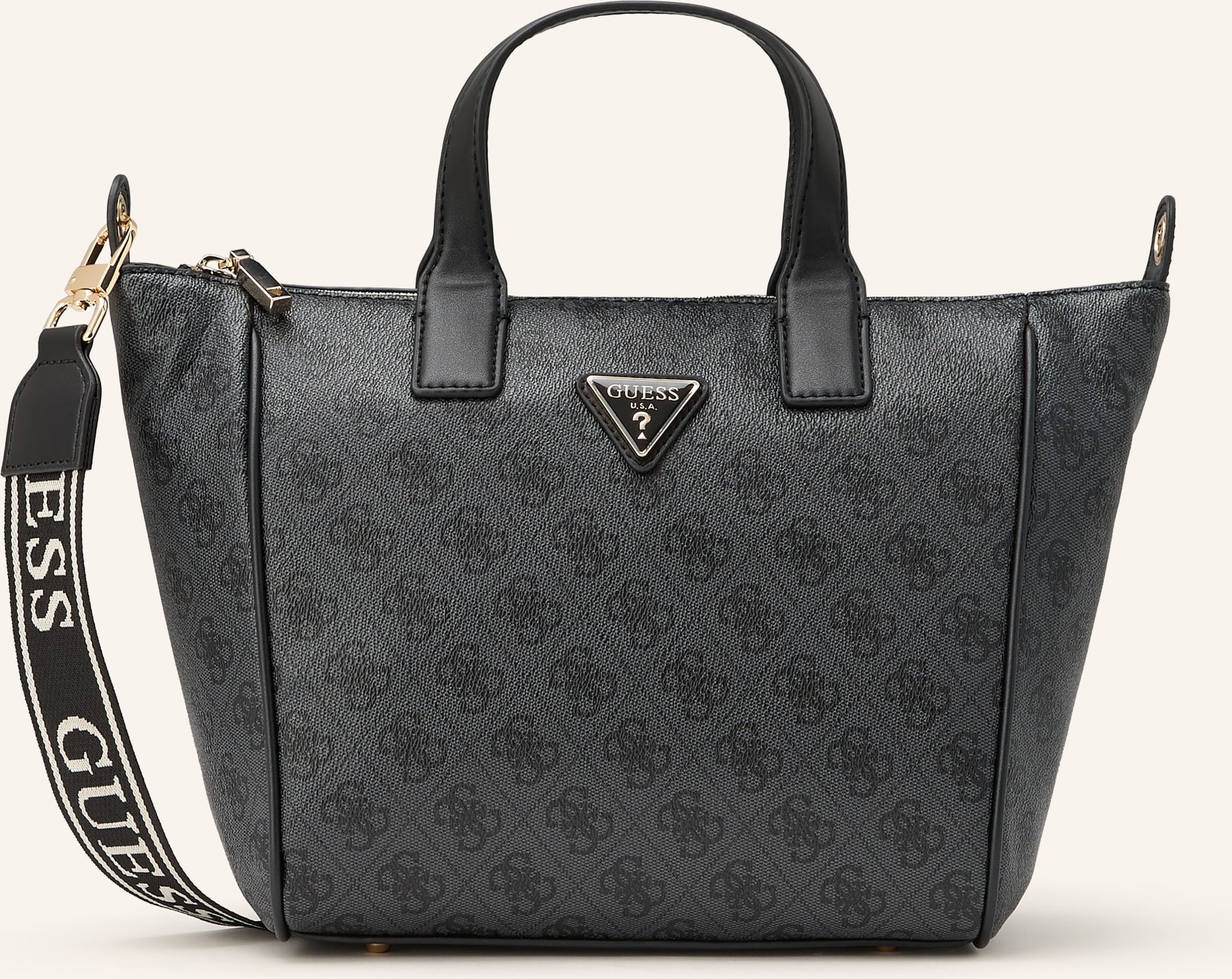 Thumbnail - Guess Handtasche Follie Small grau