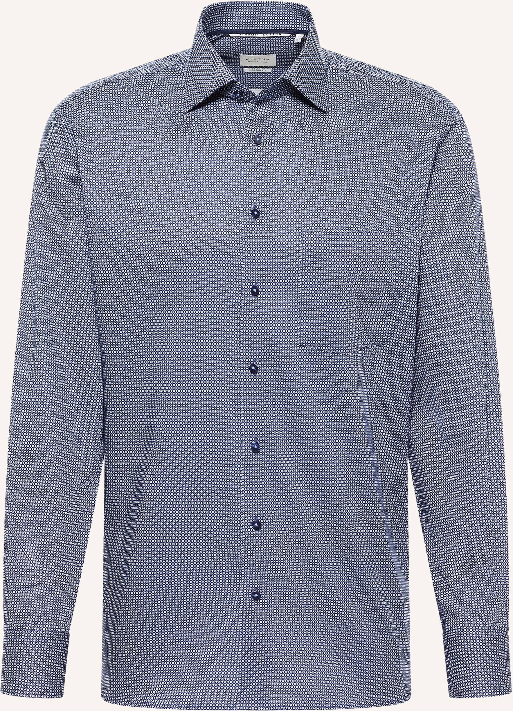 Eterna Businesshemd Modern Fit blau