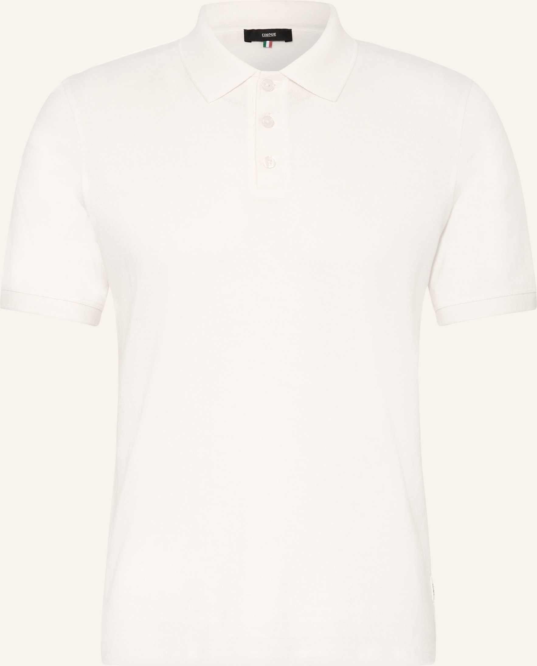 Cinque Jersey-Poloshirt Cibold weiss