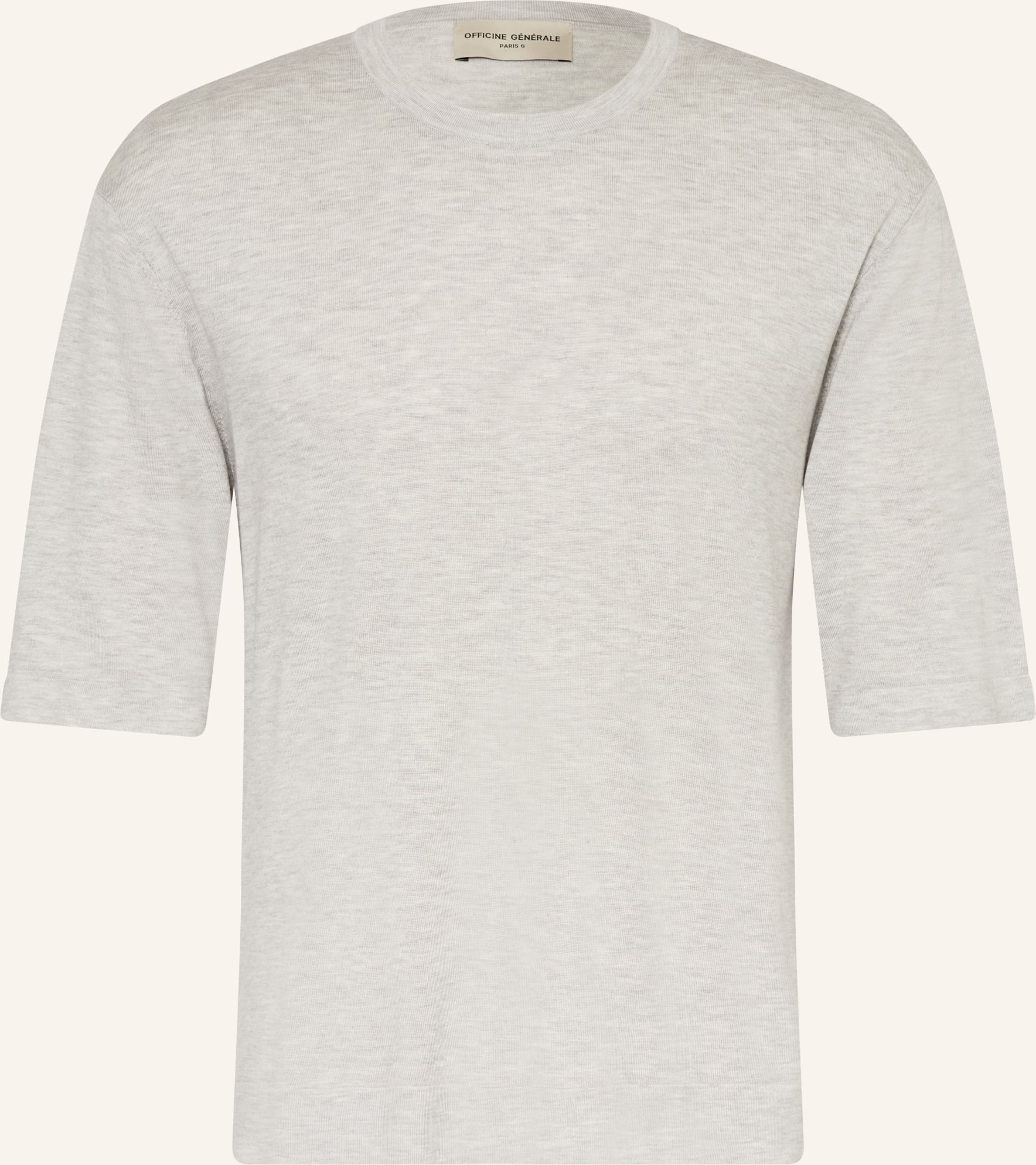 Officine Générale Strickshirt Boris grau