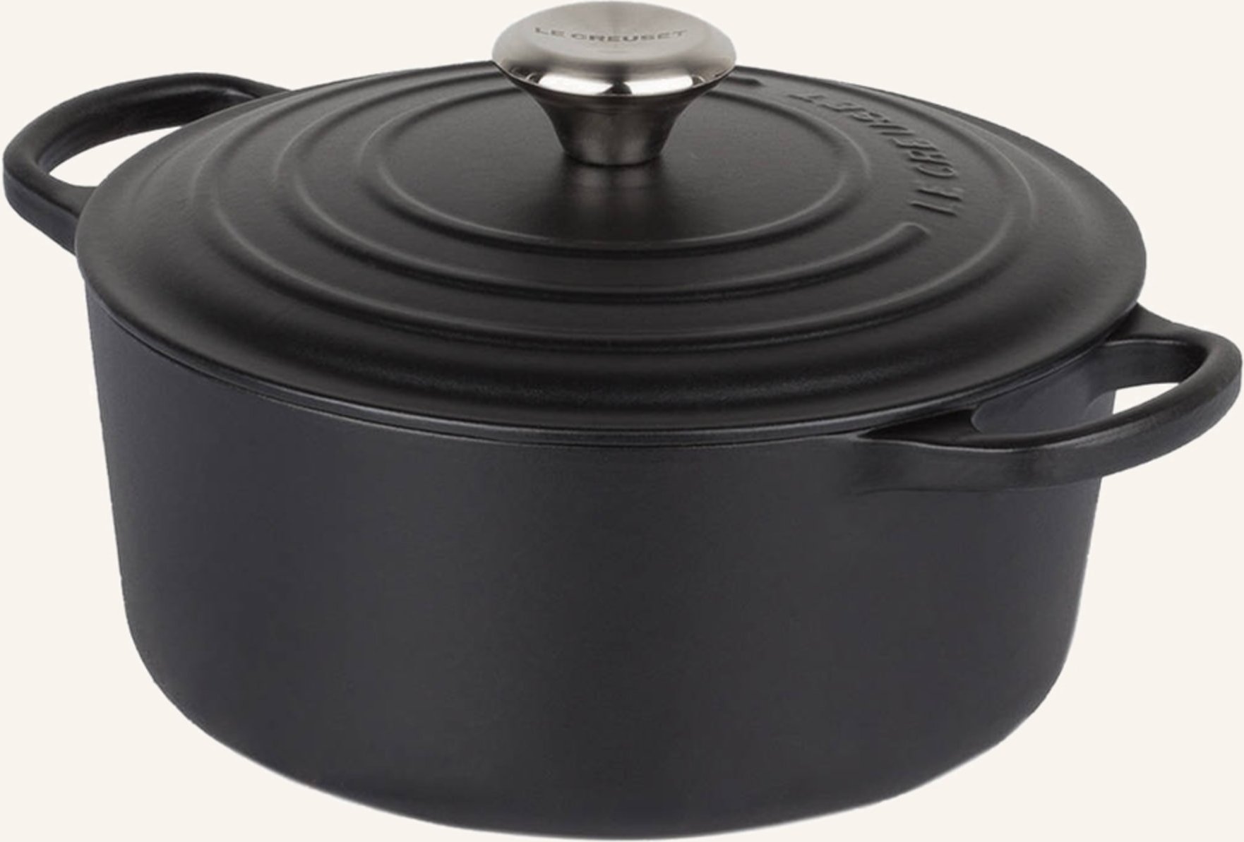 Le Creuset Bräter Signature schwarz