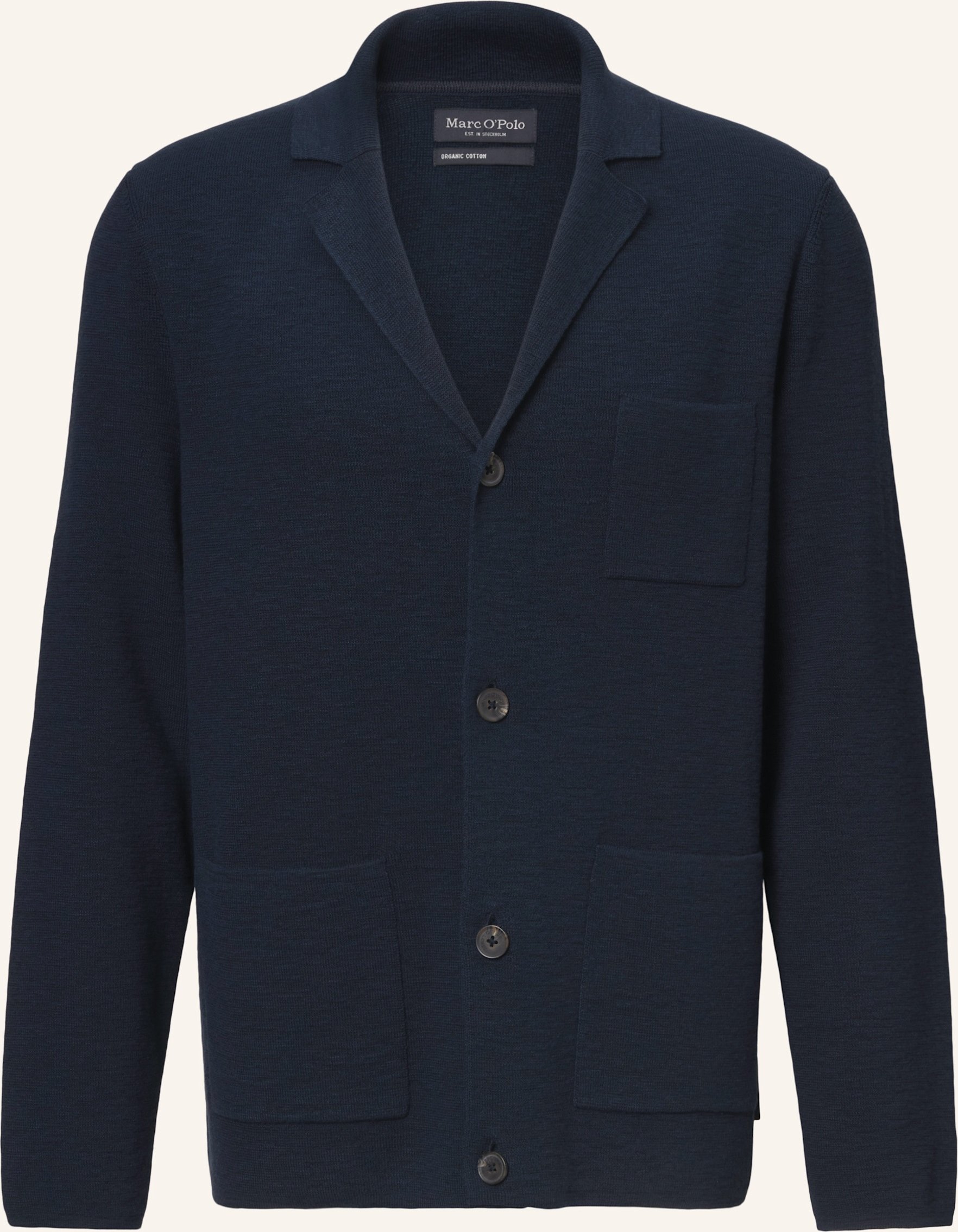 Marc O'polo Strick-Sakko blau