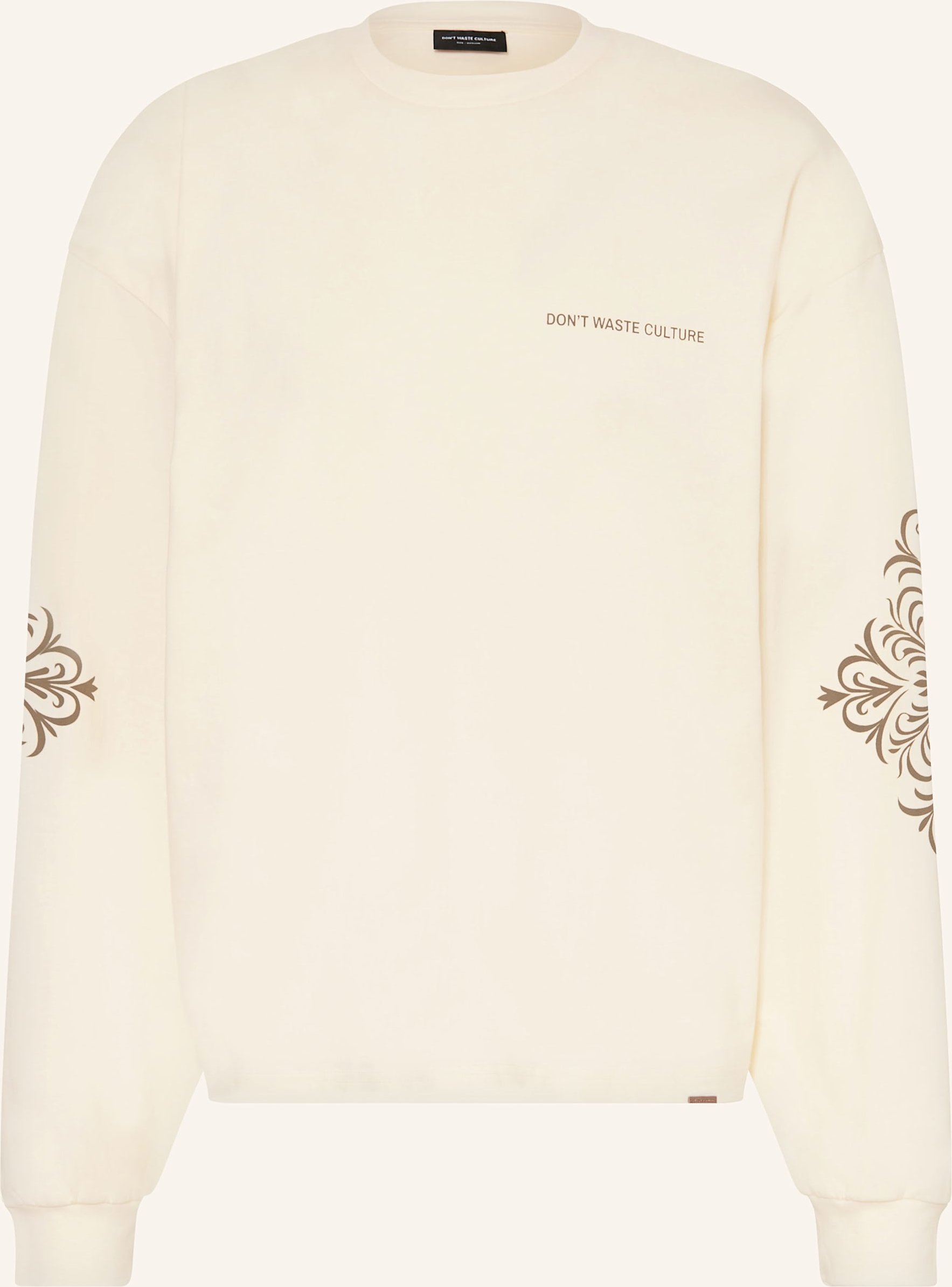 Don't Waste Culture Longsleeve Thandor weiss