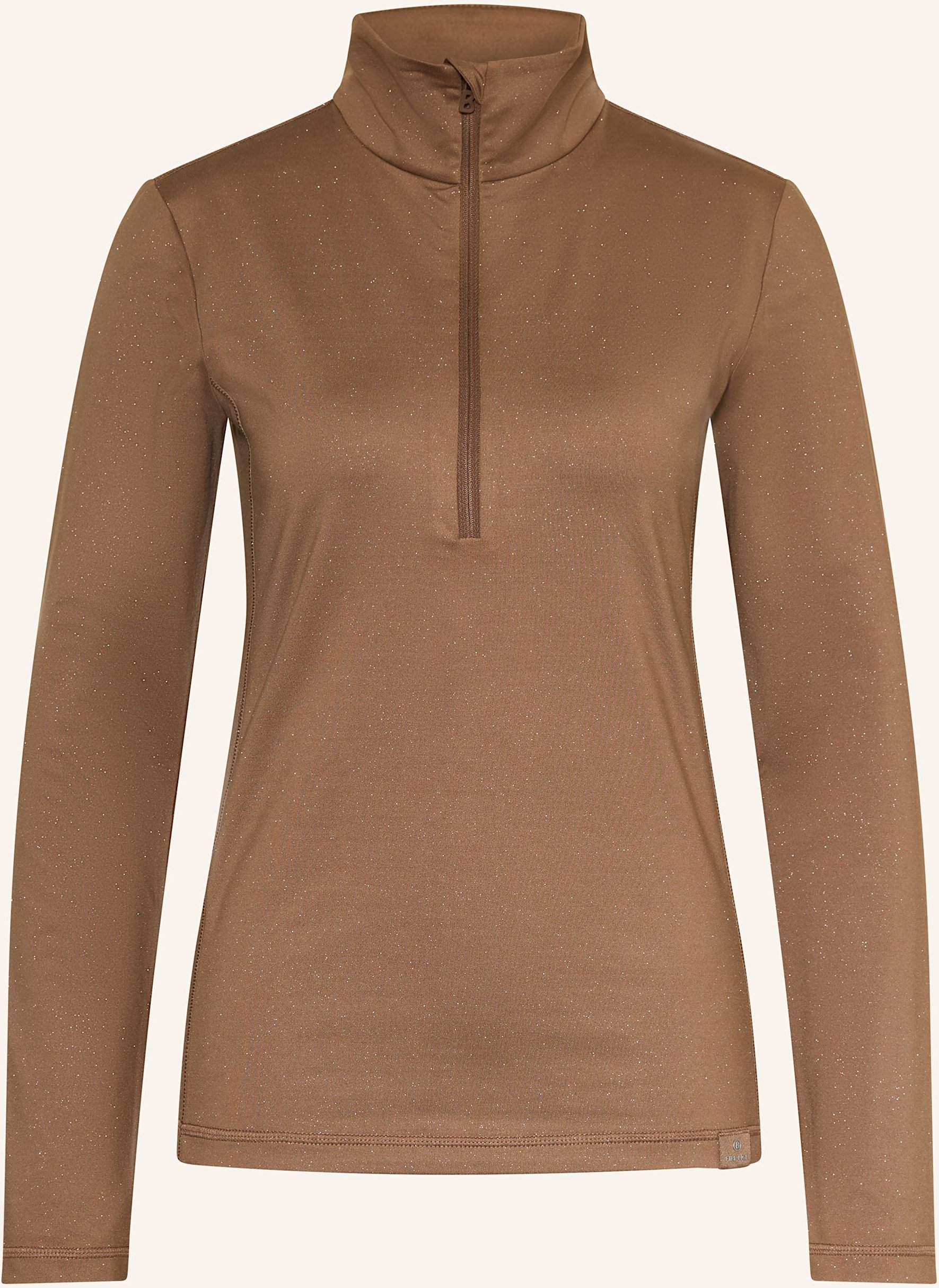Fire+Ice Midlayer margo2 Mit Glitzergarn braun