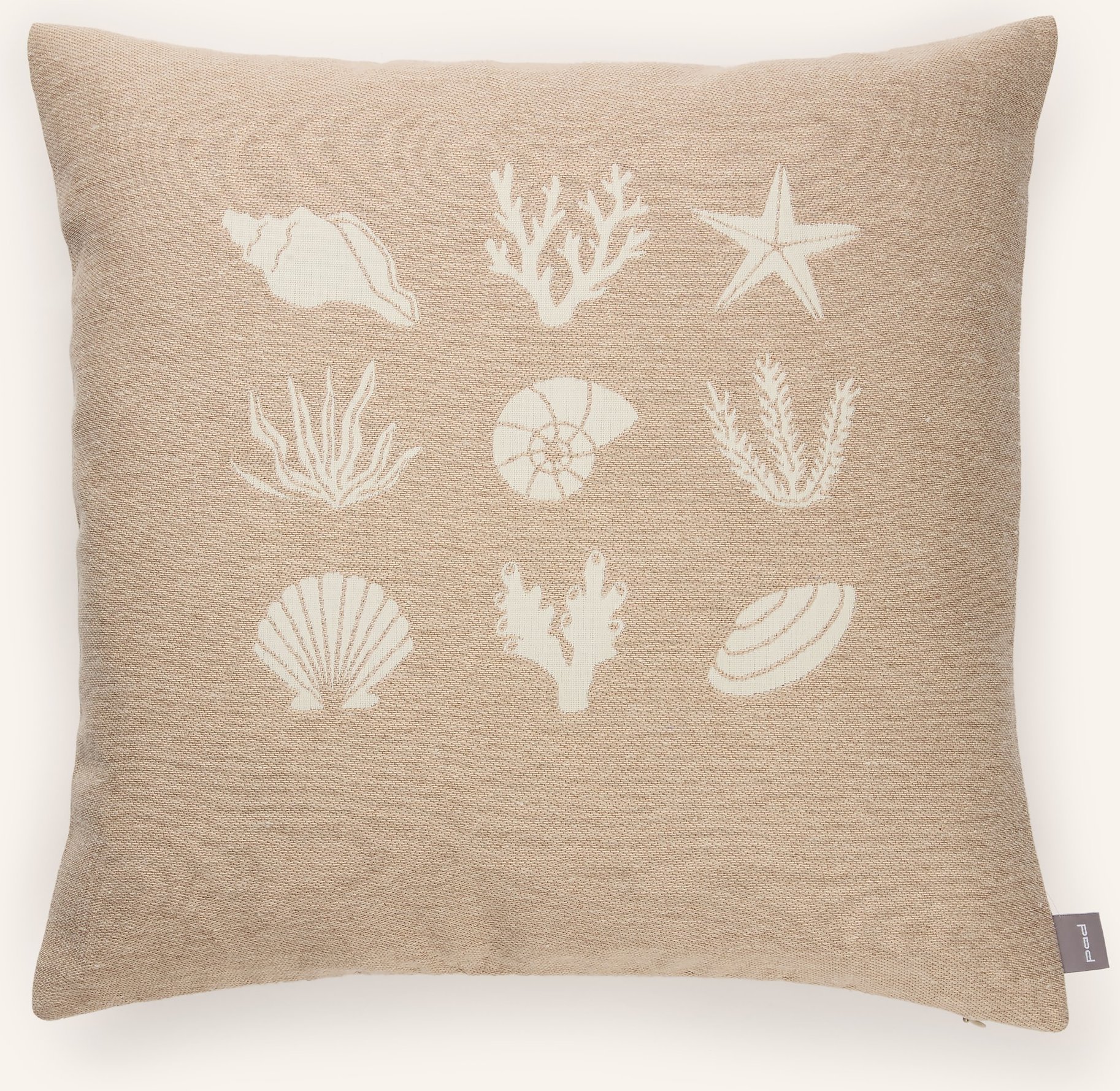 Thumbnail - Pad Dekokissenhülle Corals beige