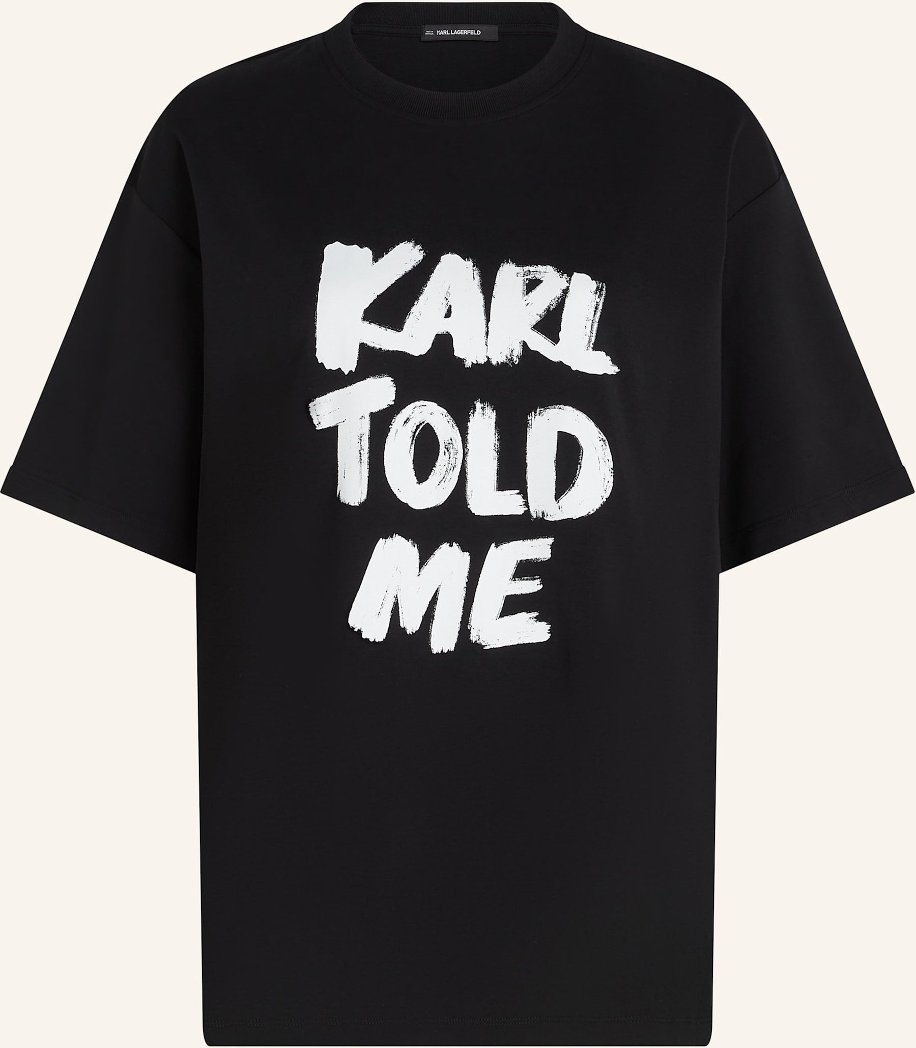 Karl Lagerfeld T-Shirt schwarz