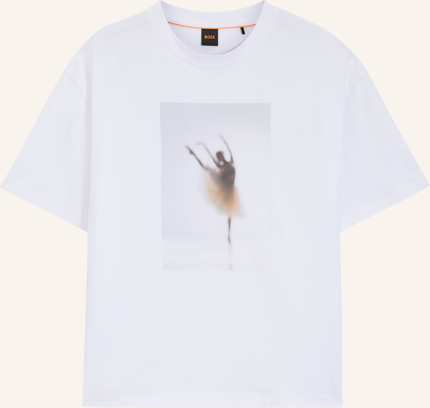 Boss T-Shirt C_Eboys_1 Relaxed Fit weiss