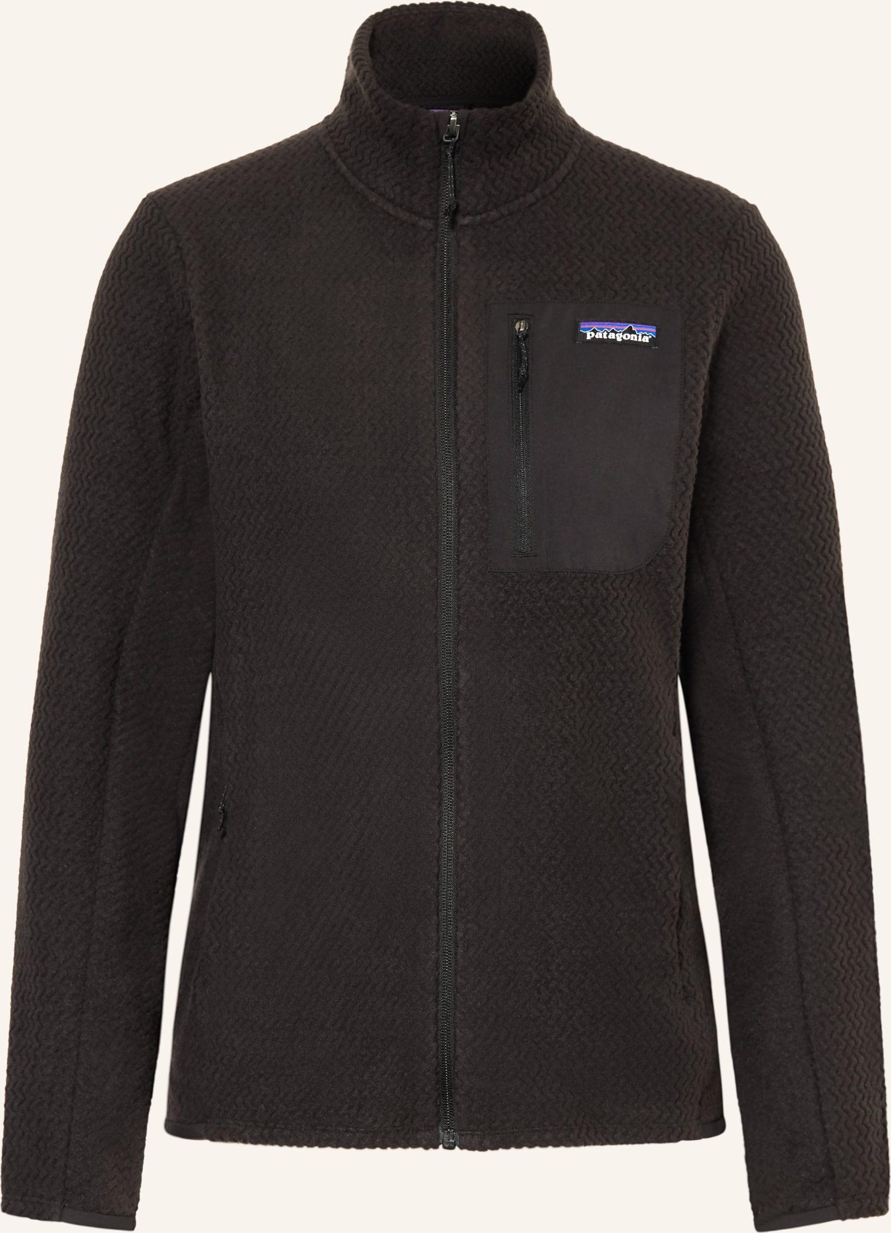 Patagonia Fleecejacke r1 Air schwarz