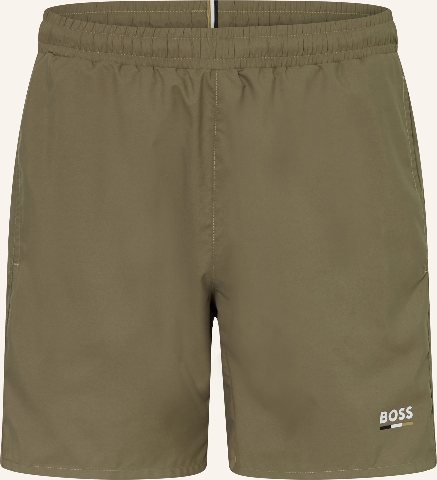 Boss Badeshorts Swordfish grau