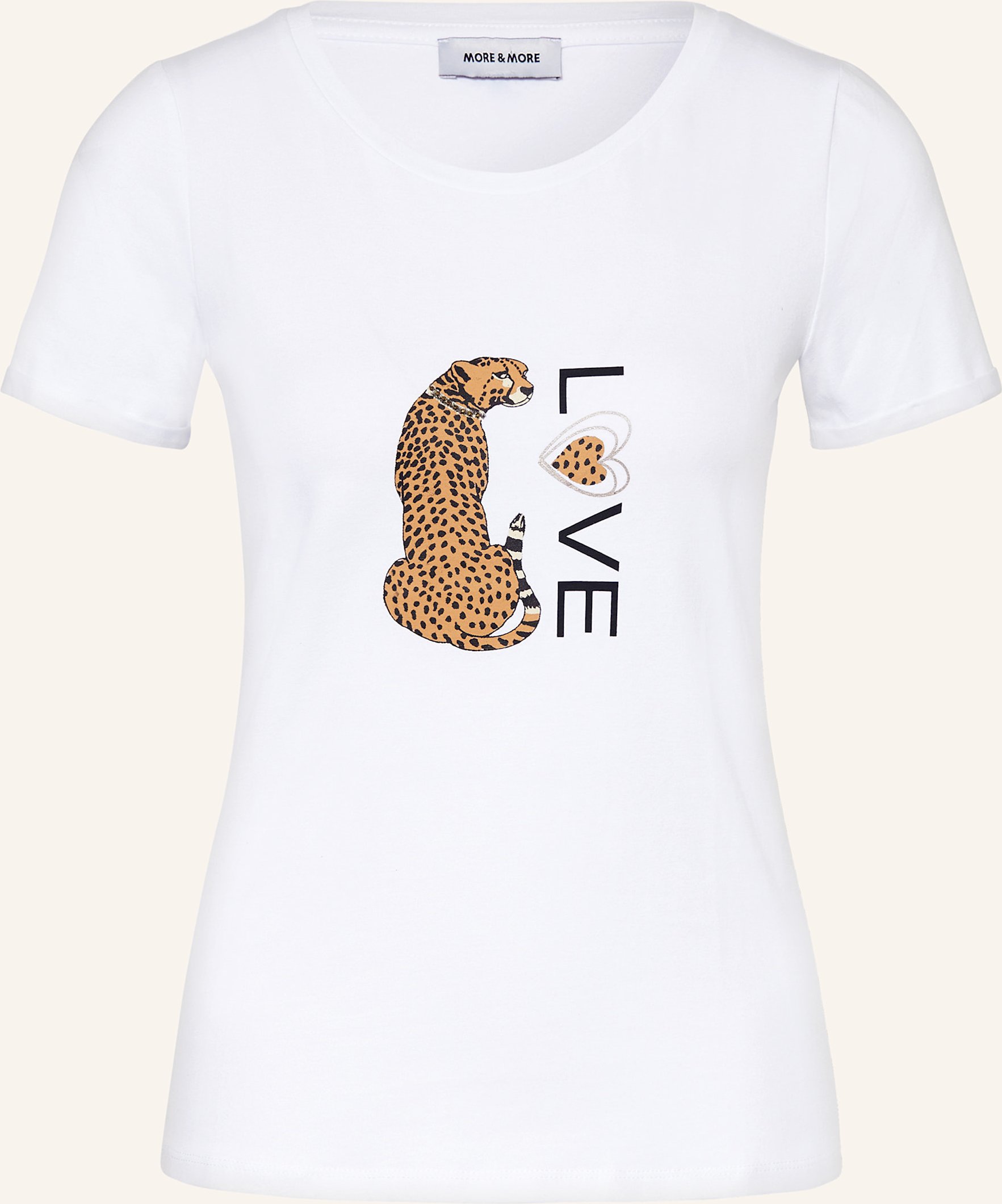 More & More T-Shirt weiss