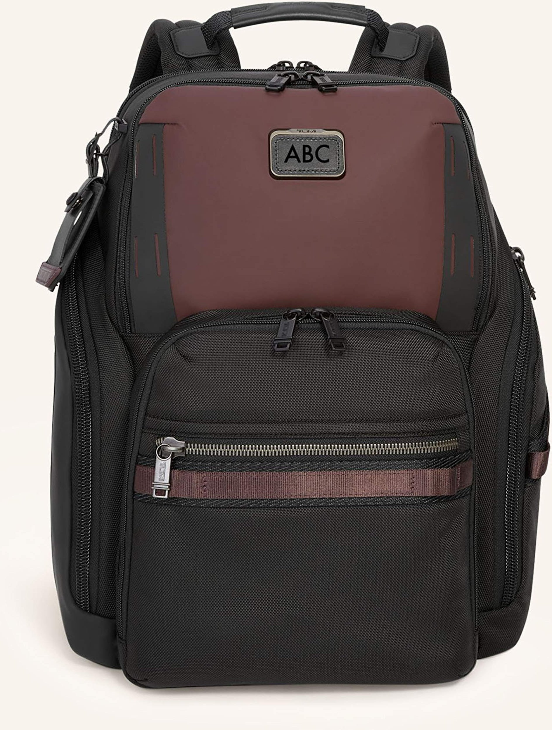 Tumi Alpha Bravo Rucksack Search Backpack Mit Laptop-Fach rot
