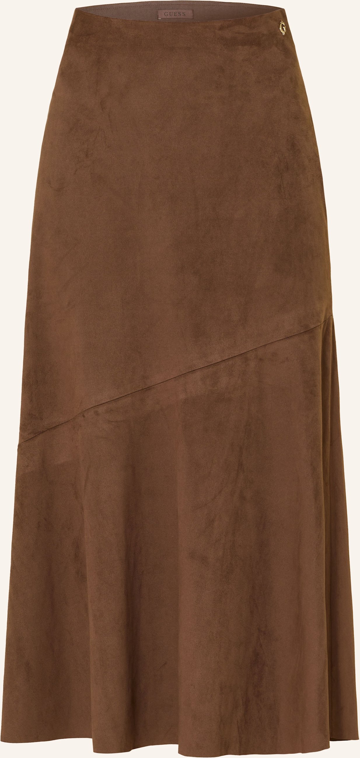 Guess Rock Nunzia In Lederoptik braun