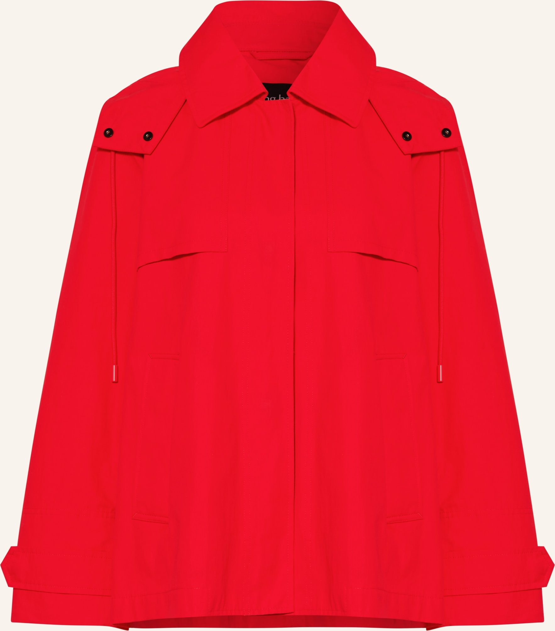 Darling Harbour Jacke Mit Abnehmbarer Kapuze rot