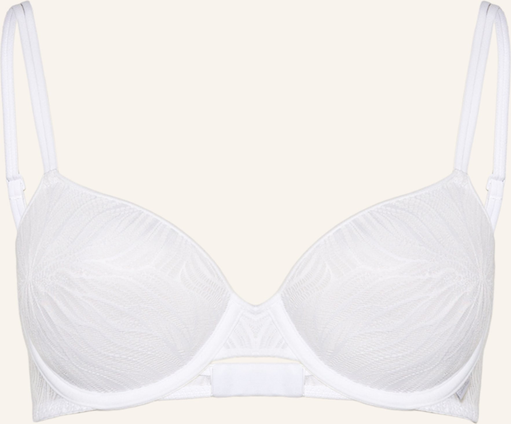 Thumbnail - Calvin Klein Schalen-Bh Sheer Marquisette weiss