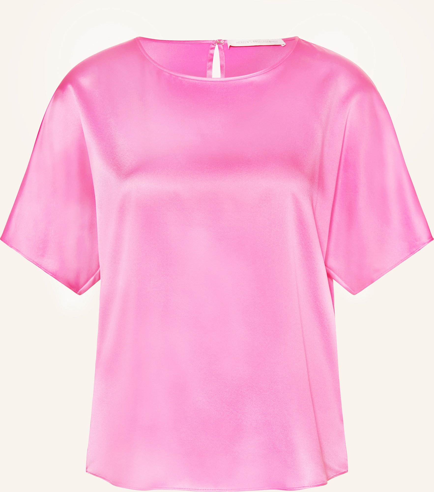 Herzen's Angelegenheit Blusenshirt Aus Seide pink