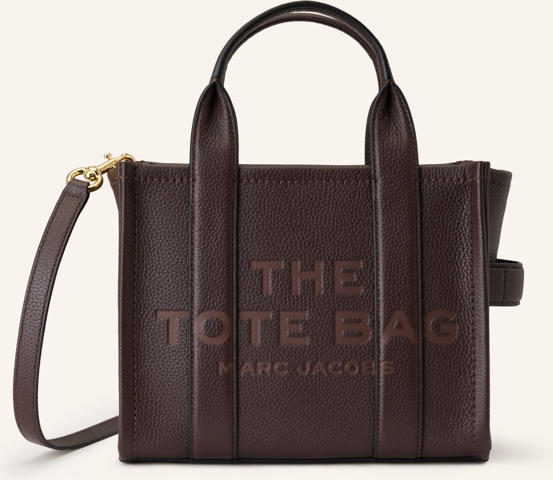 Marc Jacobs Shopper The Small Tote Bag Leather braun