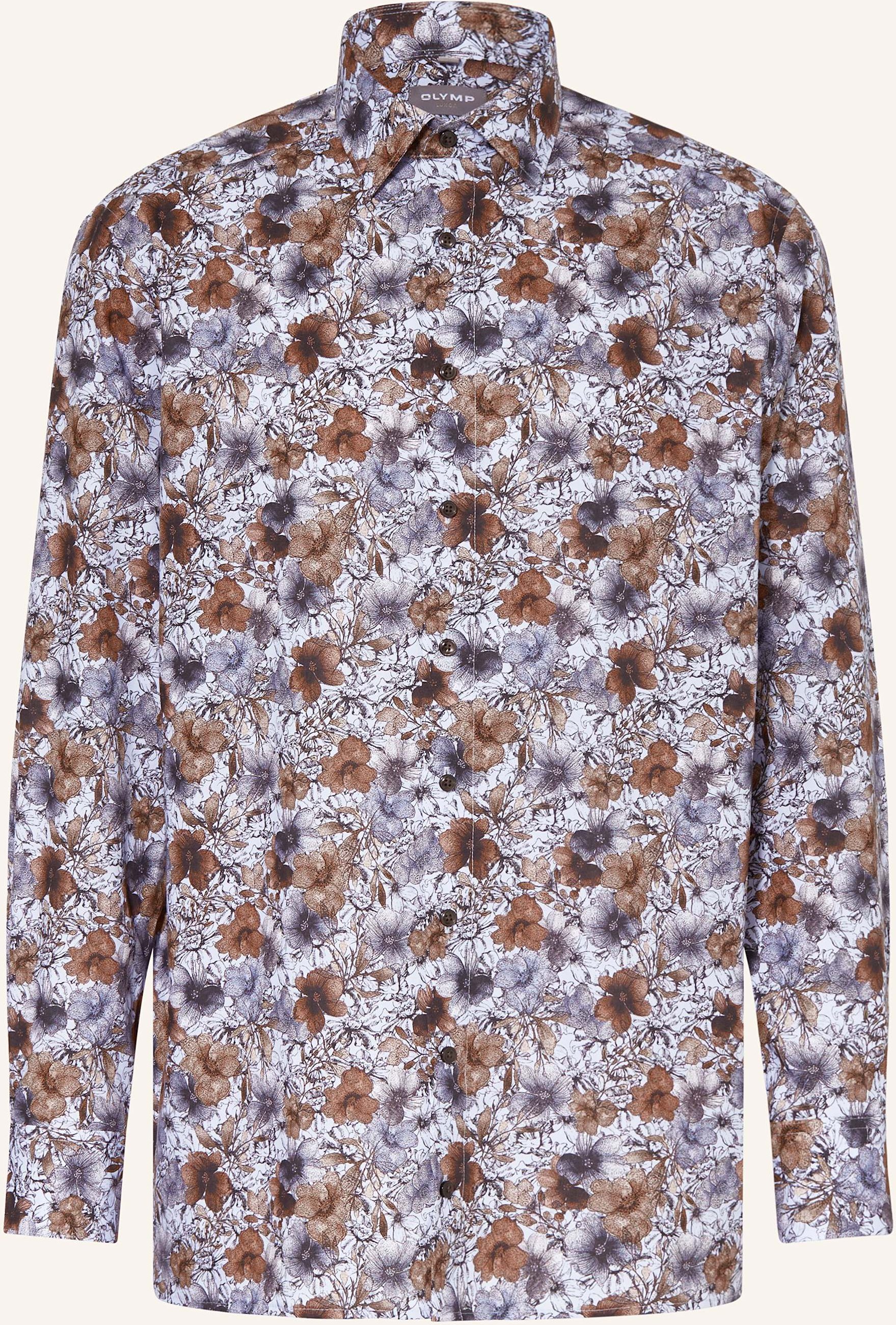 Thumbnail - Olymp Hemd Luxor Comfort Fit Mit Extralangem Arm blau