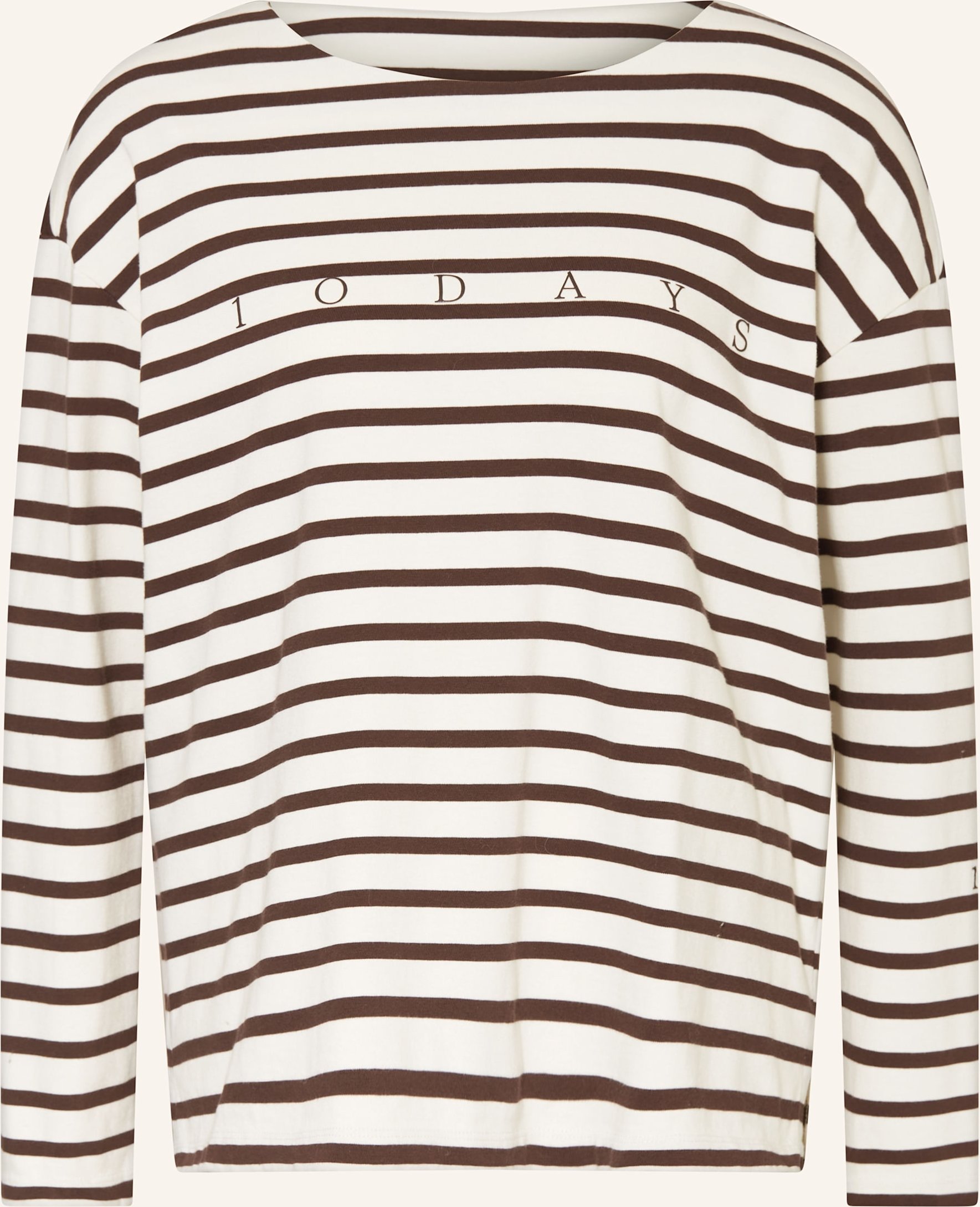 10days Longsleeve weiss