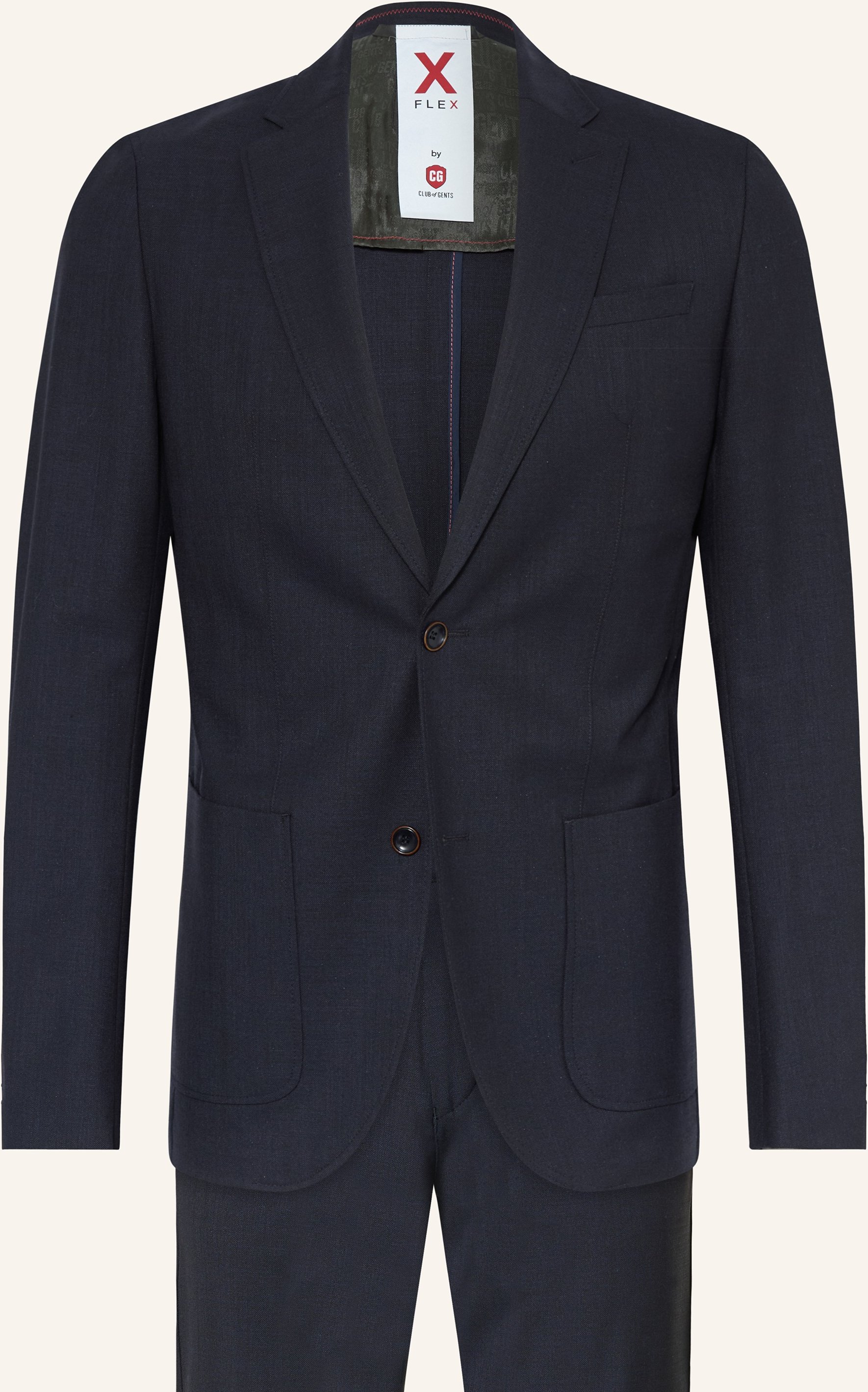 Cg - Club Of Gents Anzug Cg Carmi Sv Extra Slim Fit blau