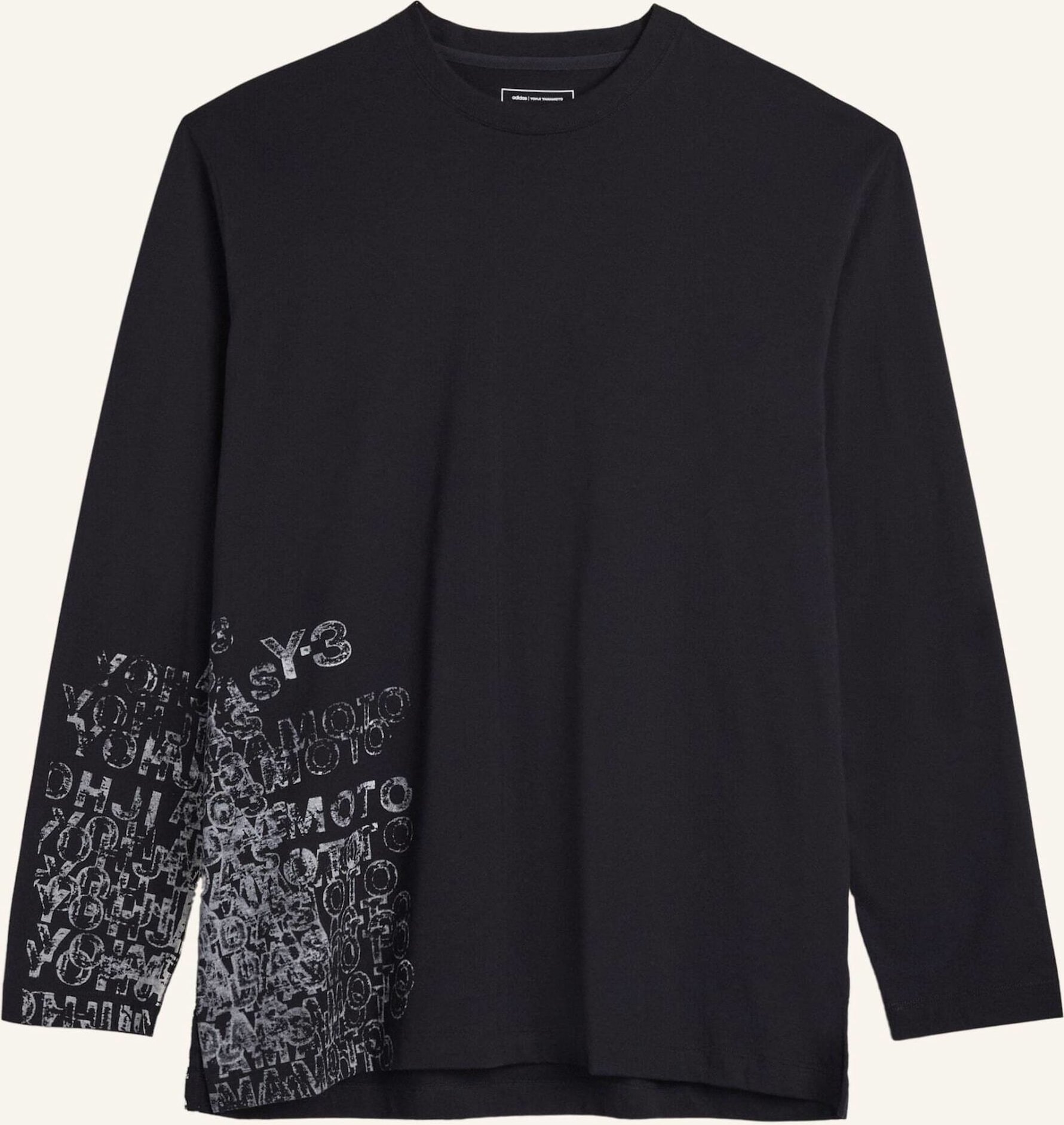 Y-3 Y-3 Gfx Langarmshirt schwarz