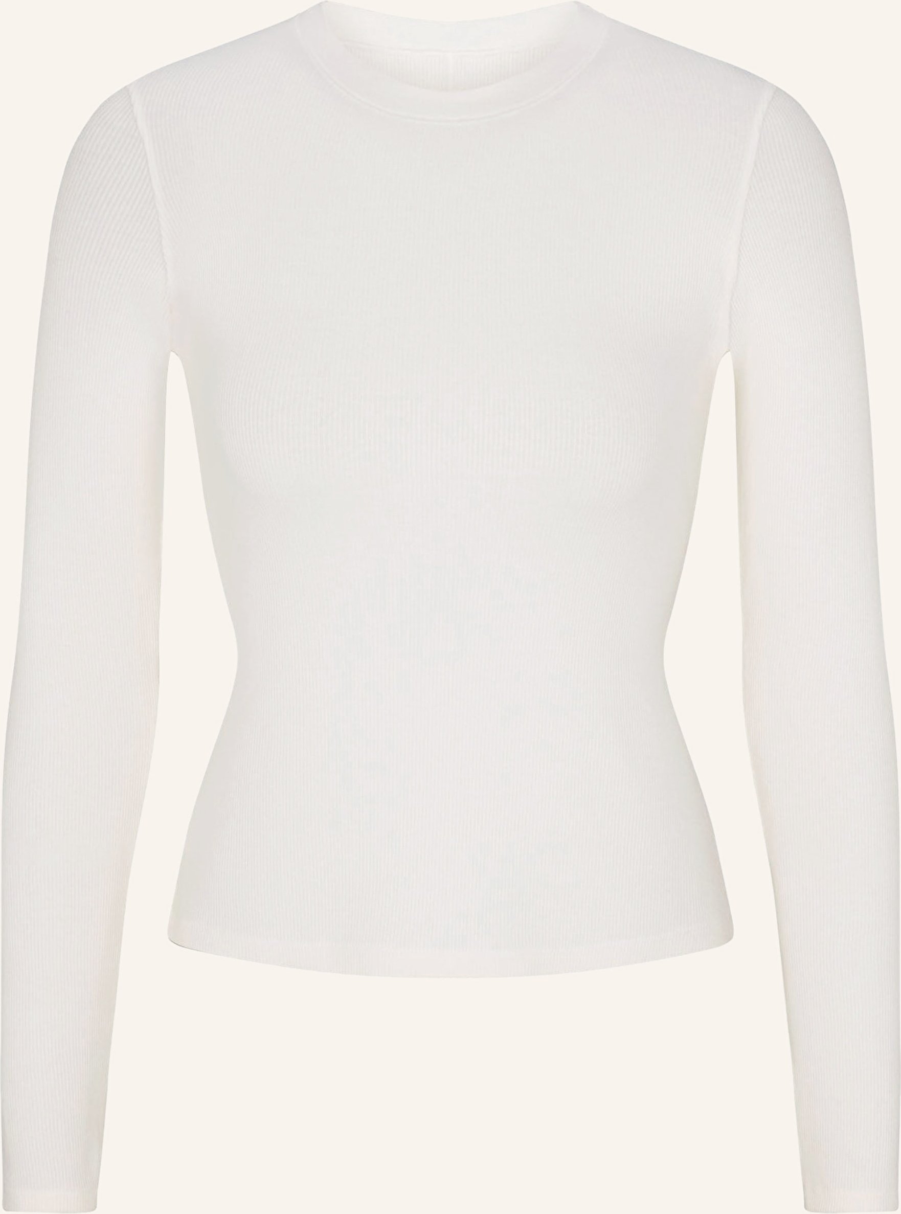 Skims Lounge-Shirt Cotton Rib weiss
