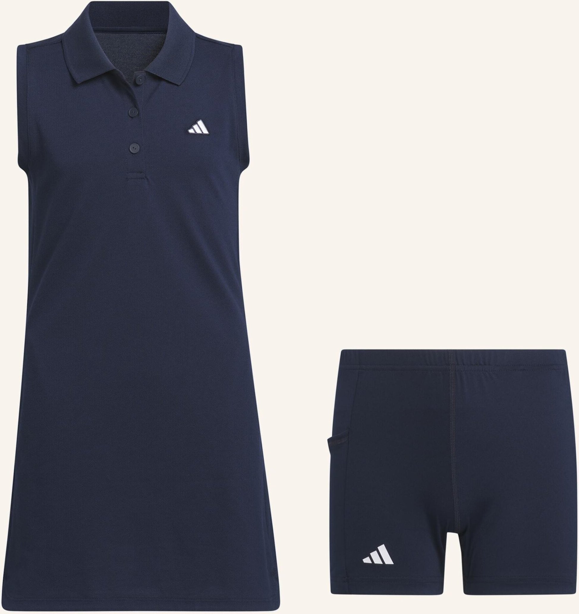 Thumbnail - Adidas Piqué Club Dress Kids blau