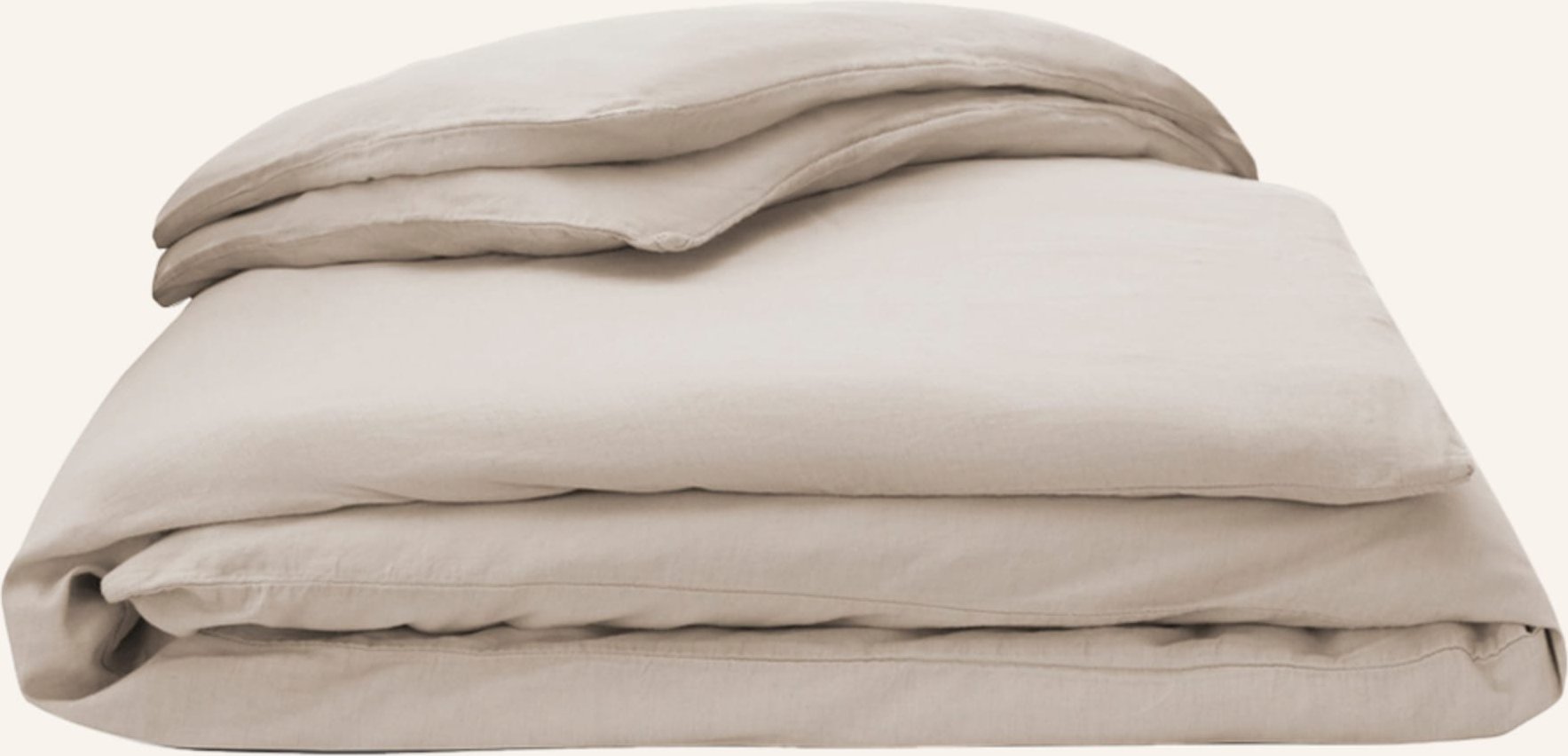 Royfort Bettbezug Baumwolle-Cashmere beige
