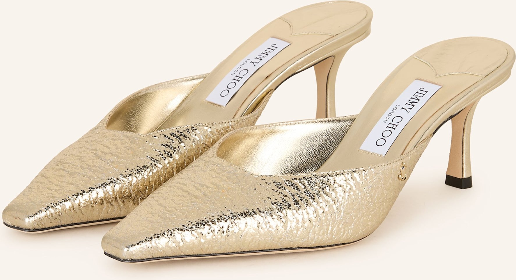 Jimmy Choo Mules Vivi 65 gold