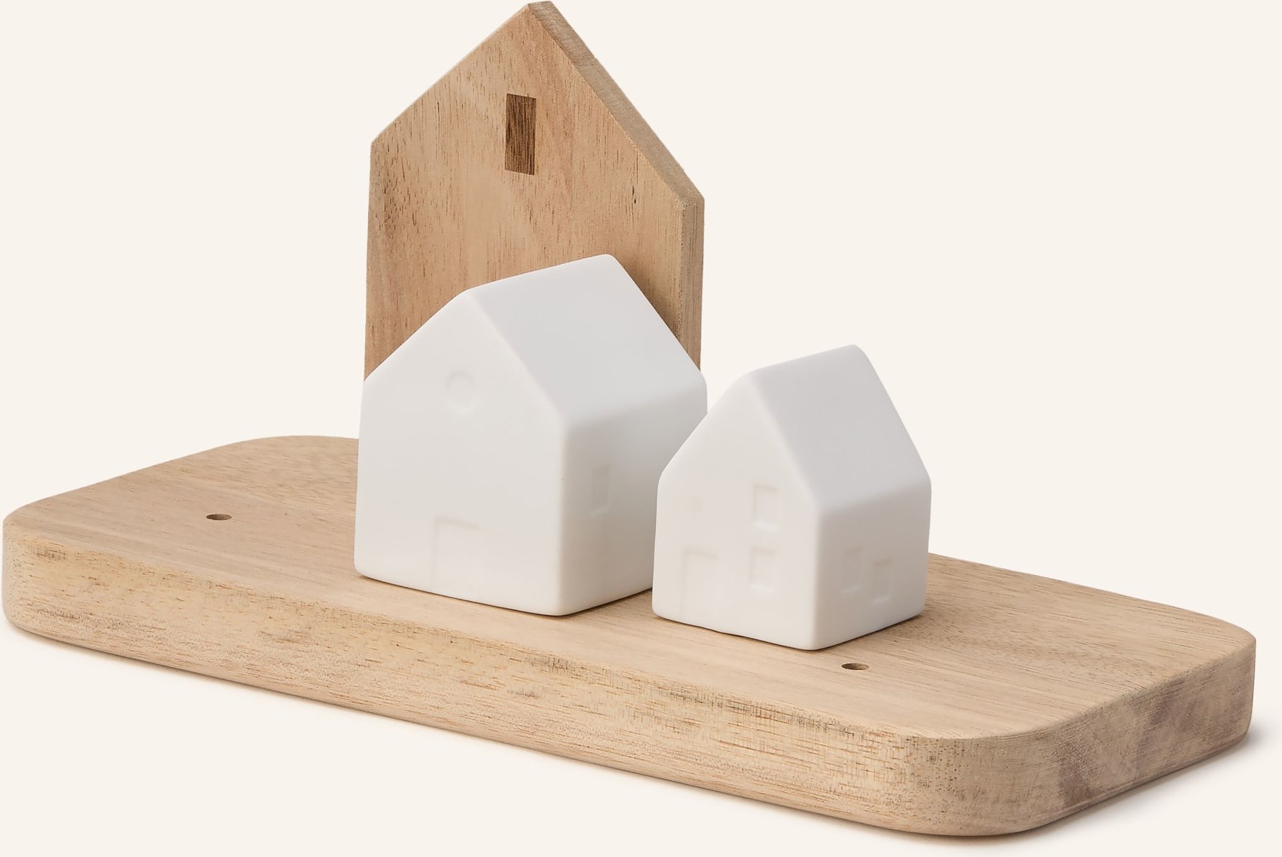 Räder Dekofigur Weihnachtslandschaft weiss