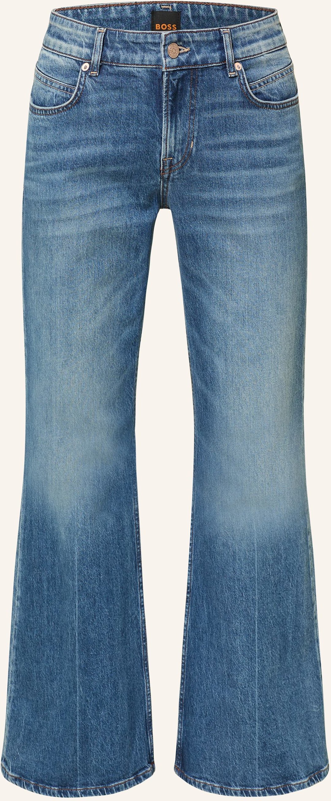Thumbnail - Boss Bootcut Jeans blau