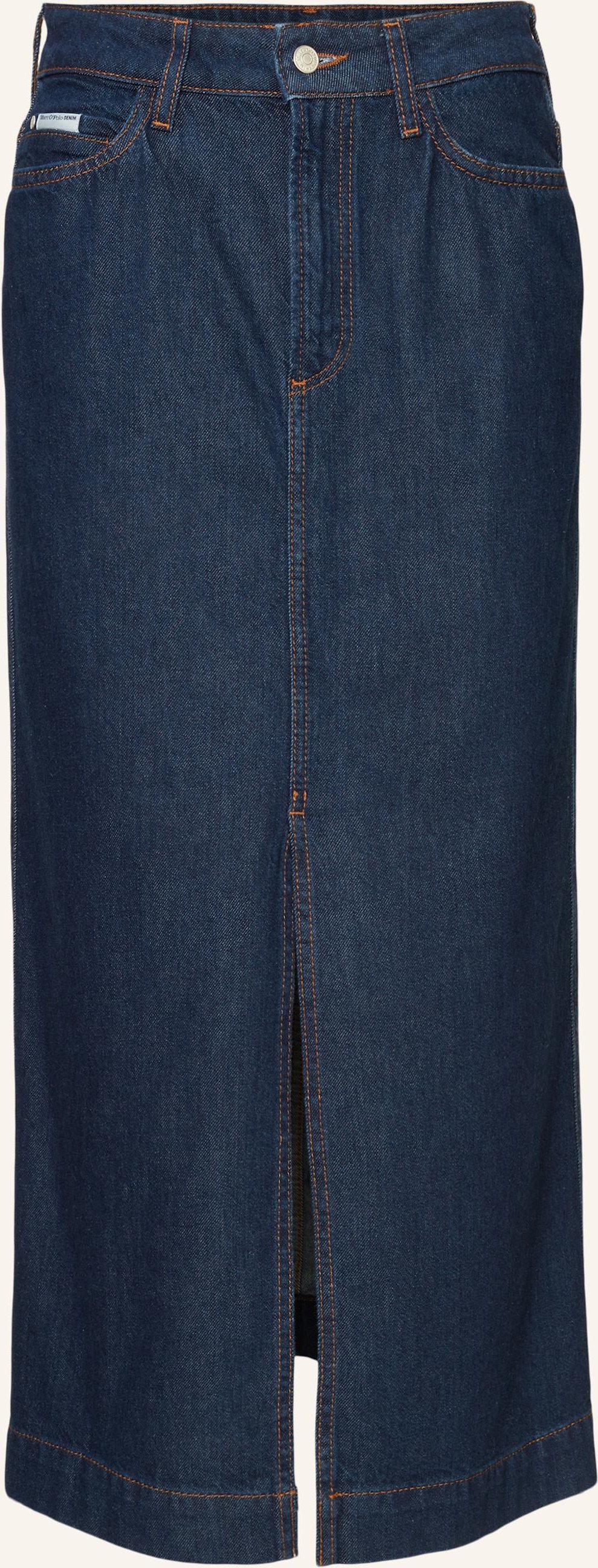 Marc O'polo Denim Maxi-Jeansrock blau