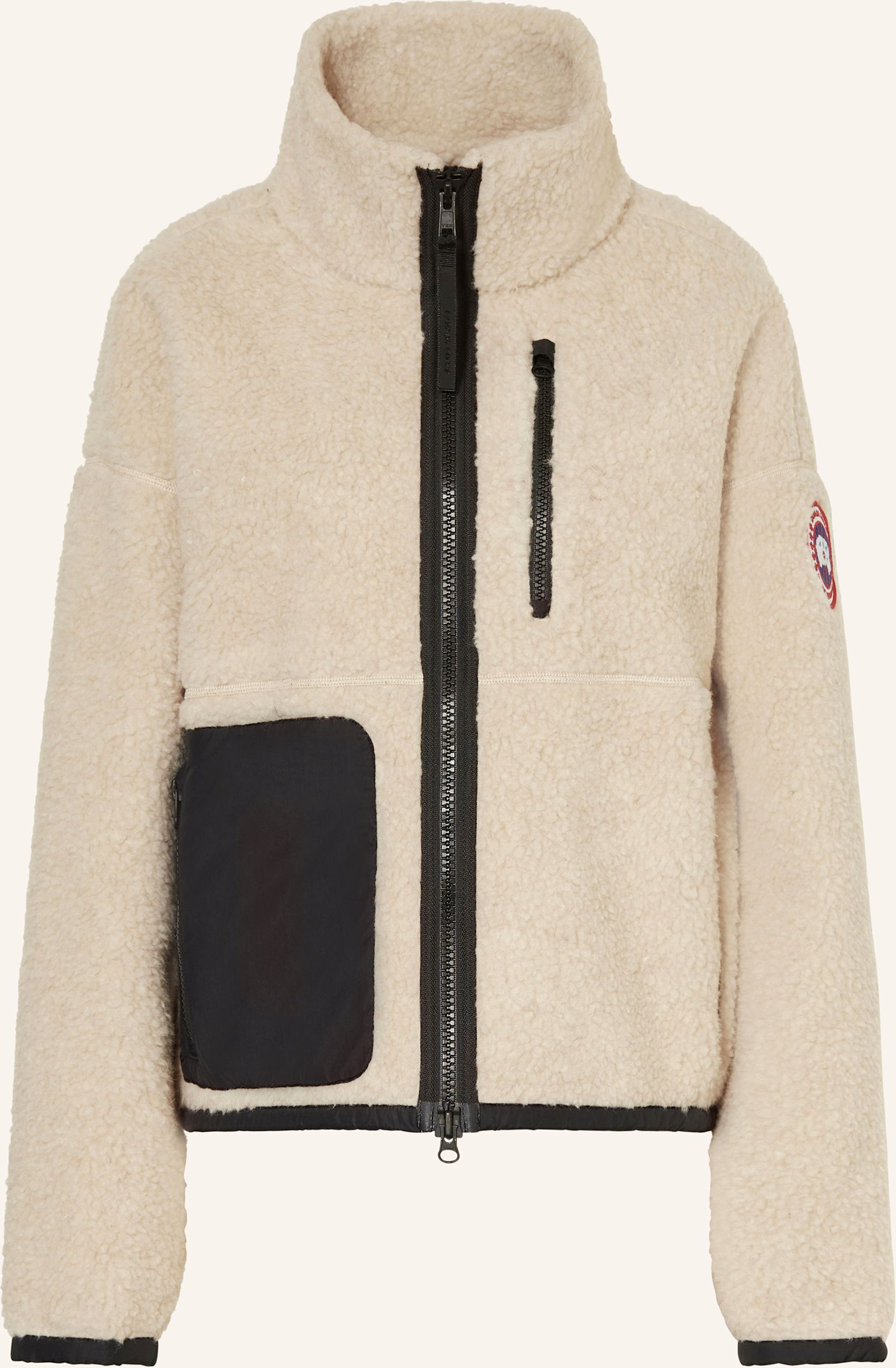 Canada Goose Teddyfell-Jacke Simcoe beige
