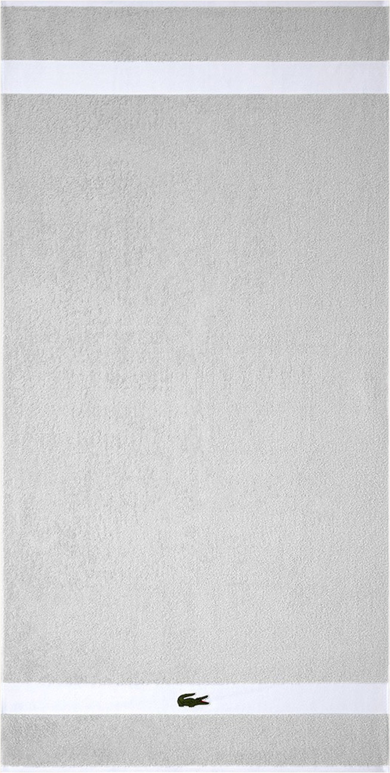 Lacoste Duschtuch Lcasual silber