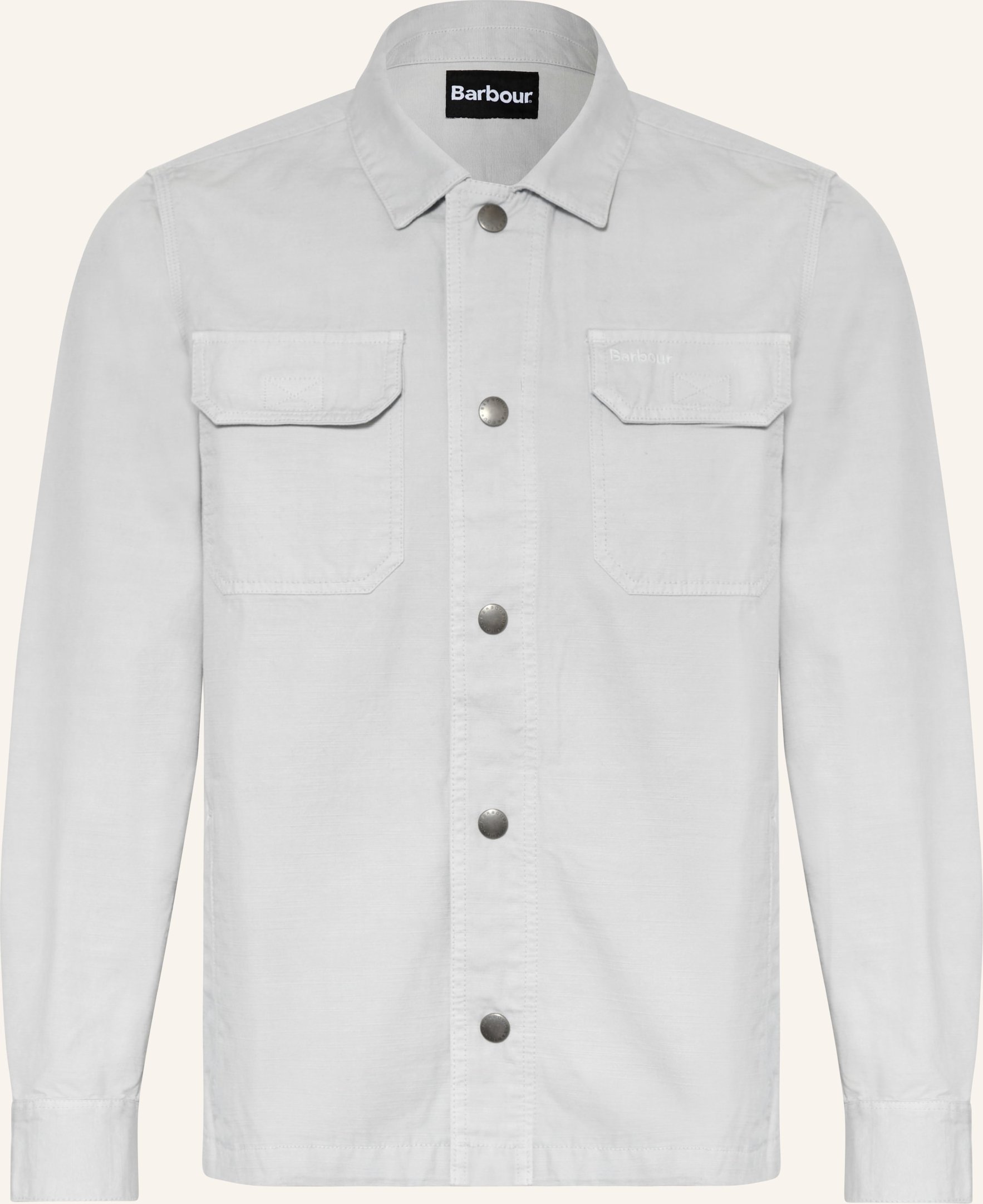 Barbour Overshirt Draftmen blau