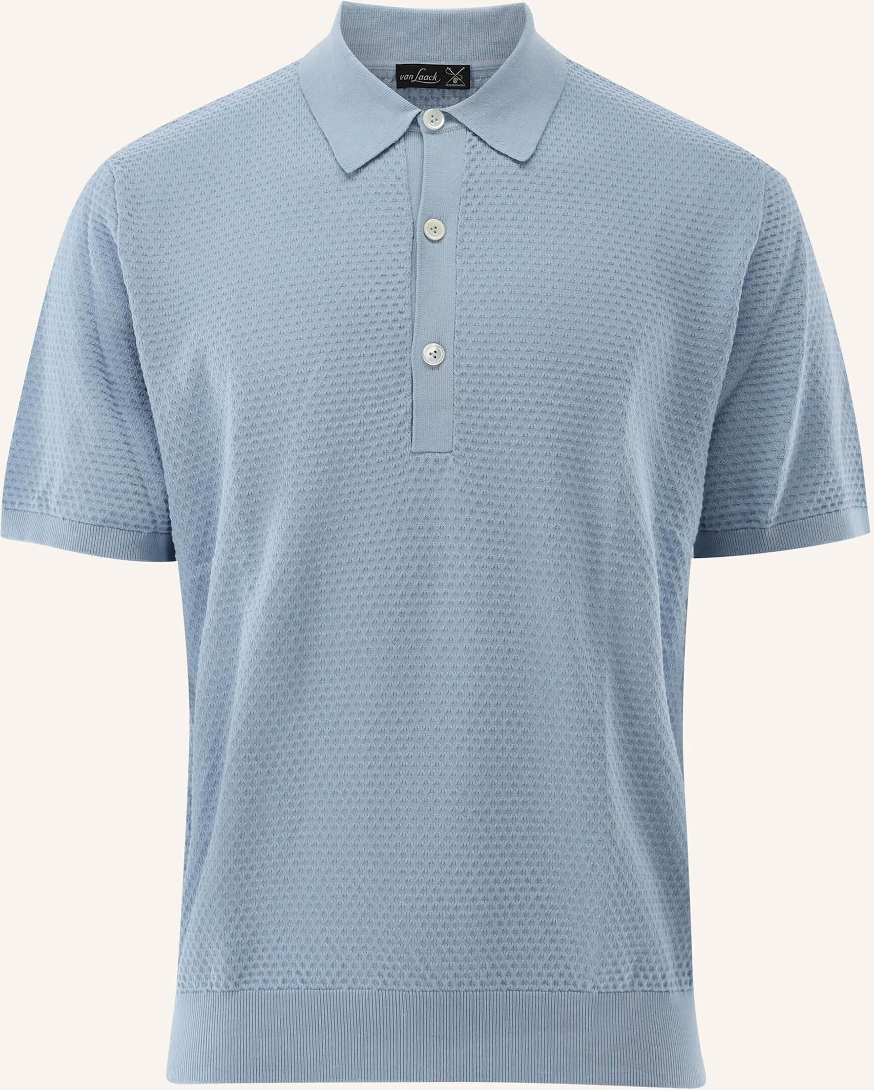 Van Laack Poloshirt blau