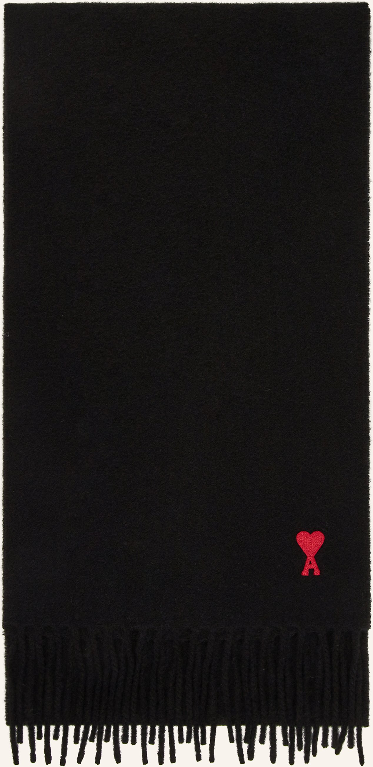 Ami Paris Schal schwarz