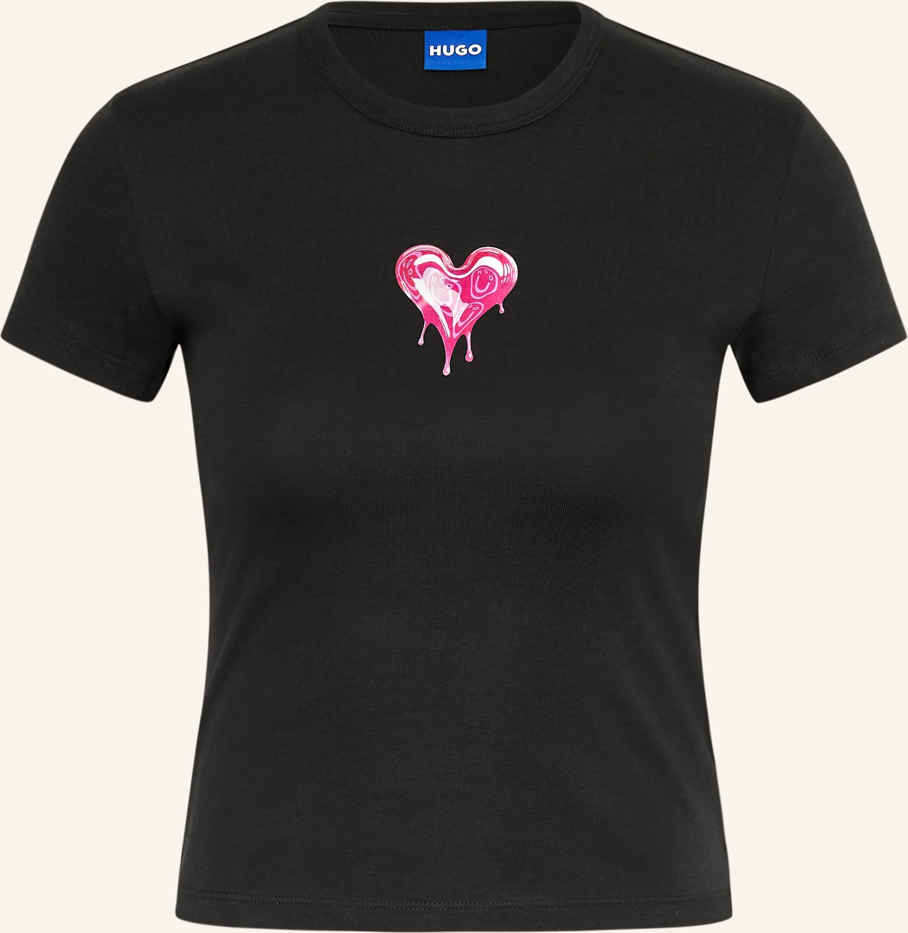 Hugo T-Shirt Dever schwarz