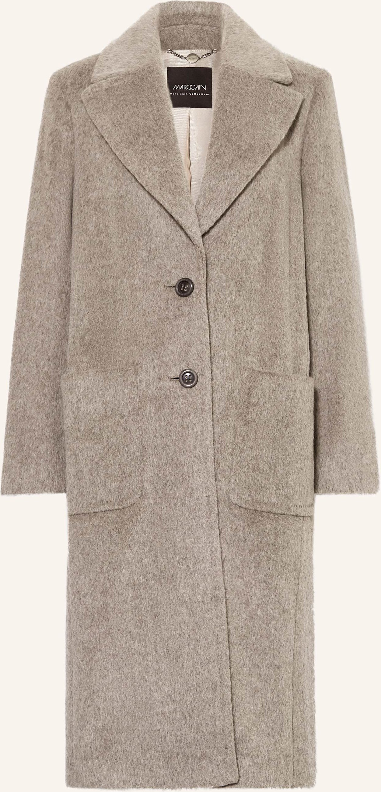 Marc Cain Mantel Mit Alpaka grau