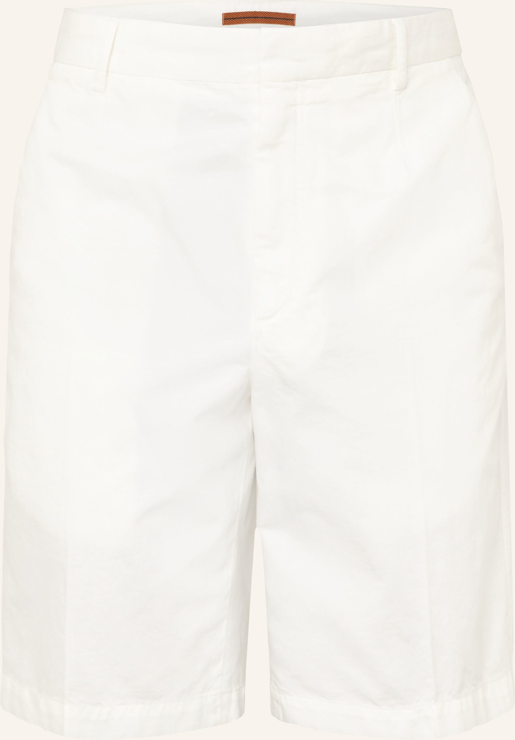Zegna Shorts Mit Leinen weiss