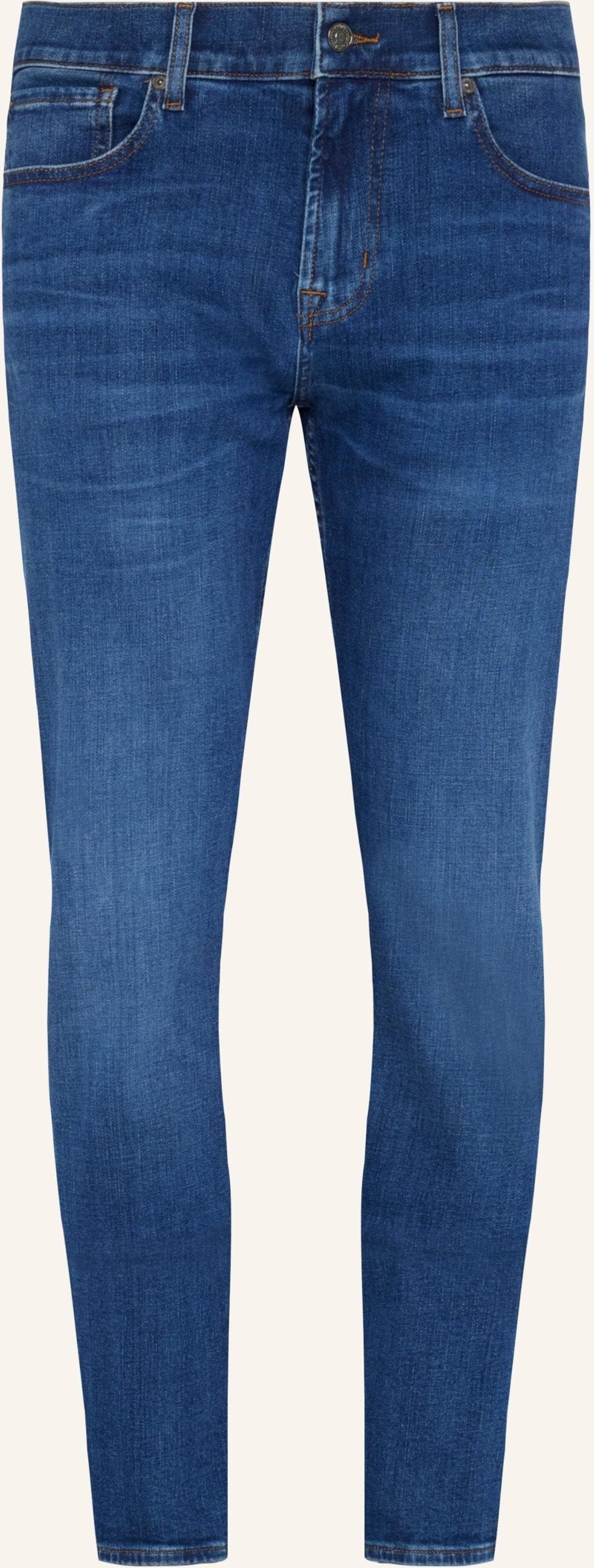 Thumbnail - 7 For All Mankind Jeans Slimmy Slim Fit blau