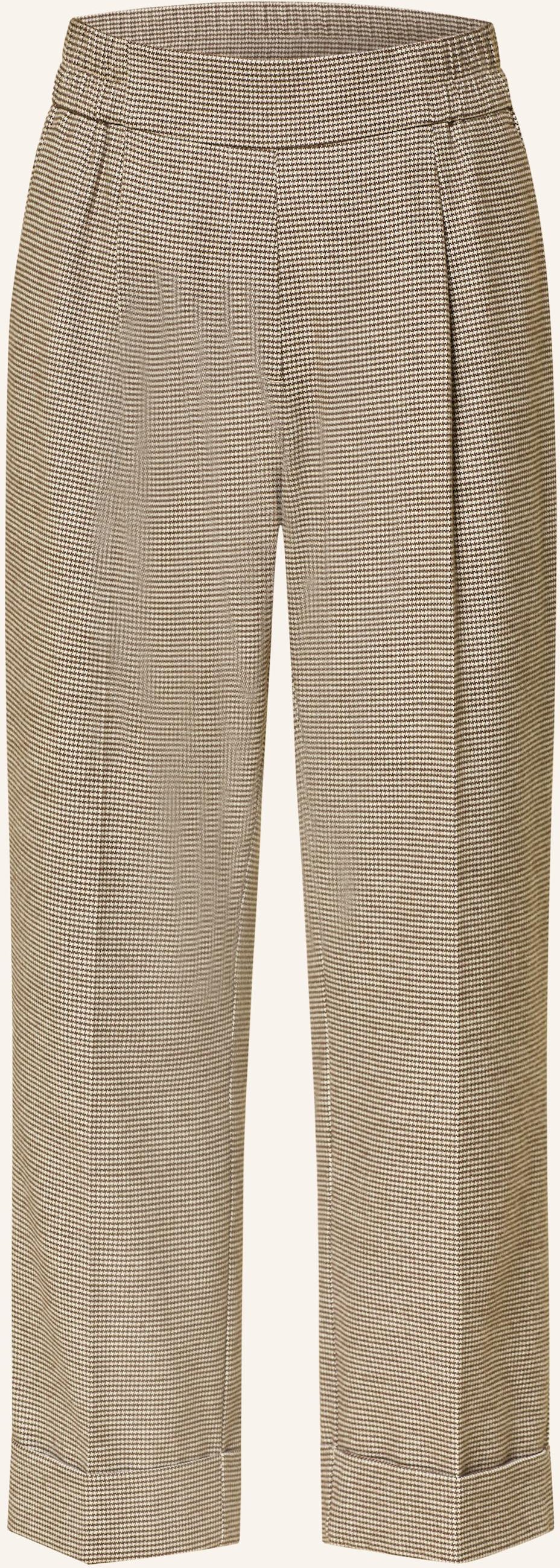 Opus 7/8-Hose Maikito Pepita braun