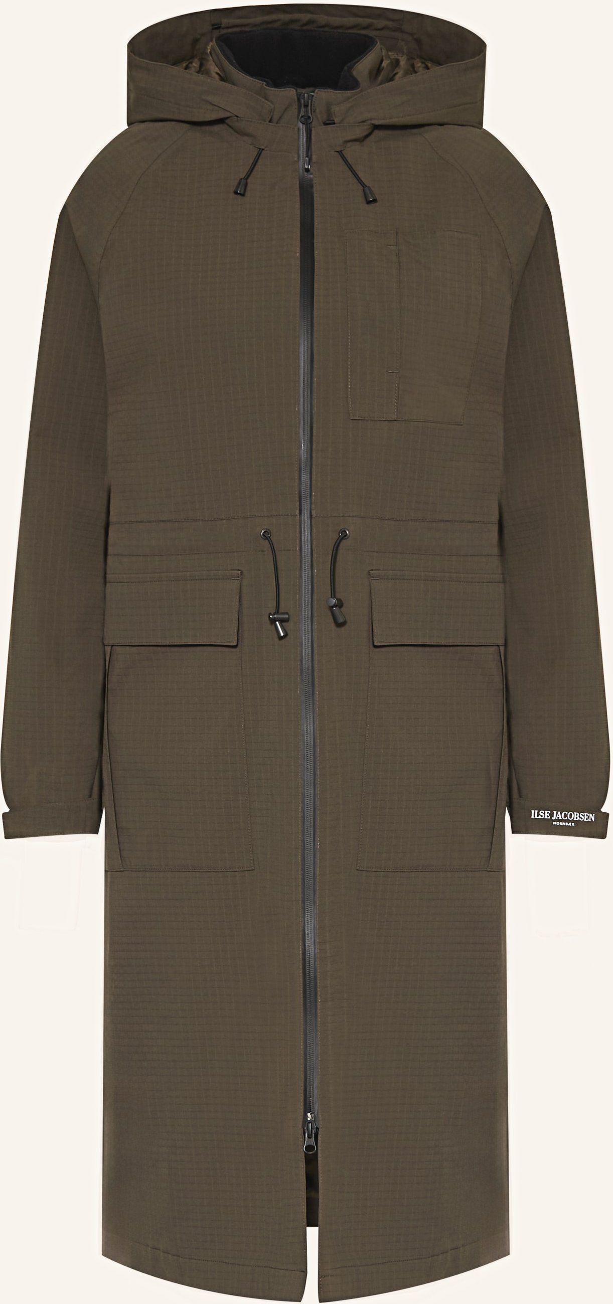 Ilse Jacobsen Regenmantel thermal01 gruen