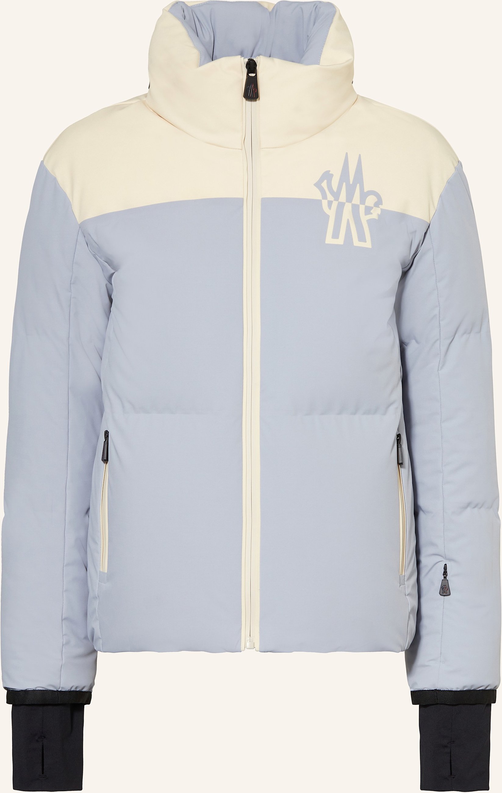 Thumbnail - Moncler Enfant Daunen-Skijacke Stennes blau
