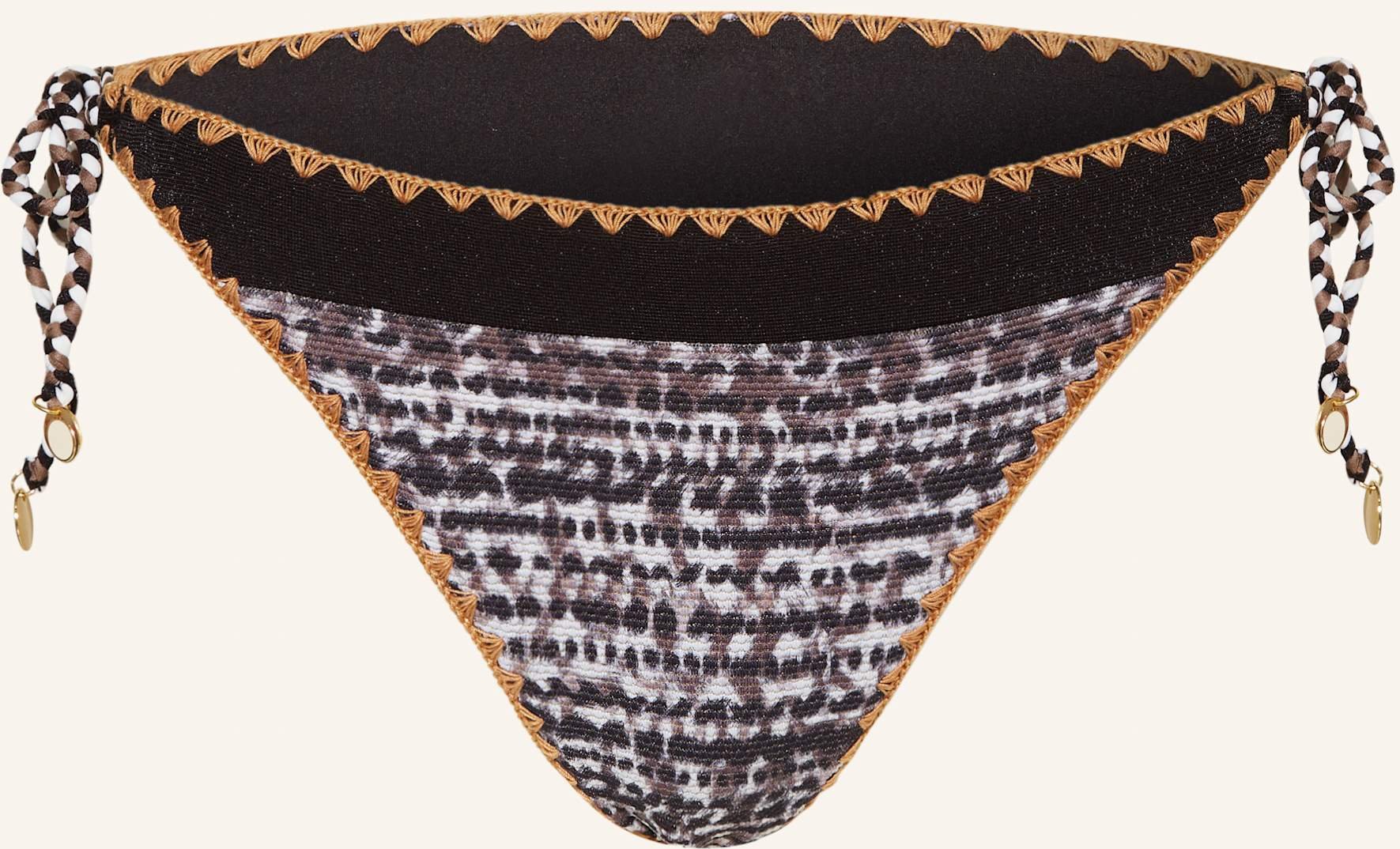 Banana Moon Couture Triangel-Bikini-Hose Blika Klokoa Mit Glitzergarn schwarz