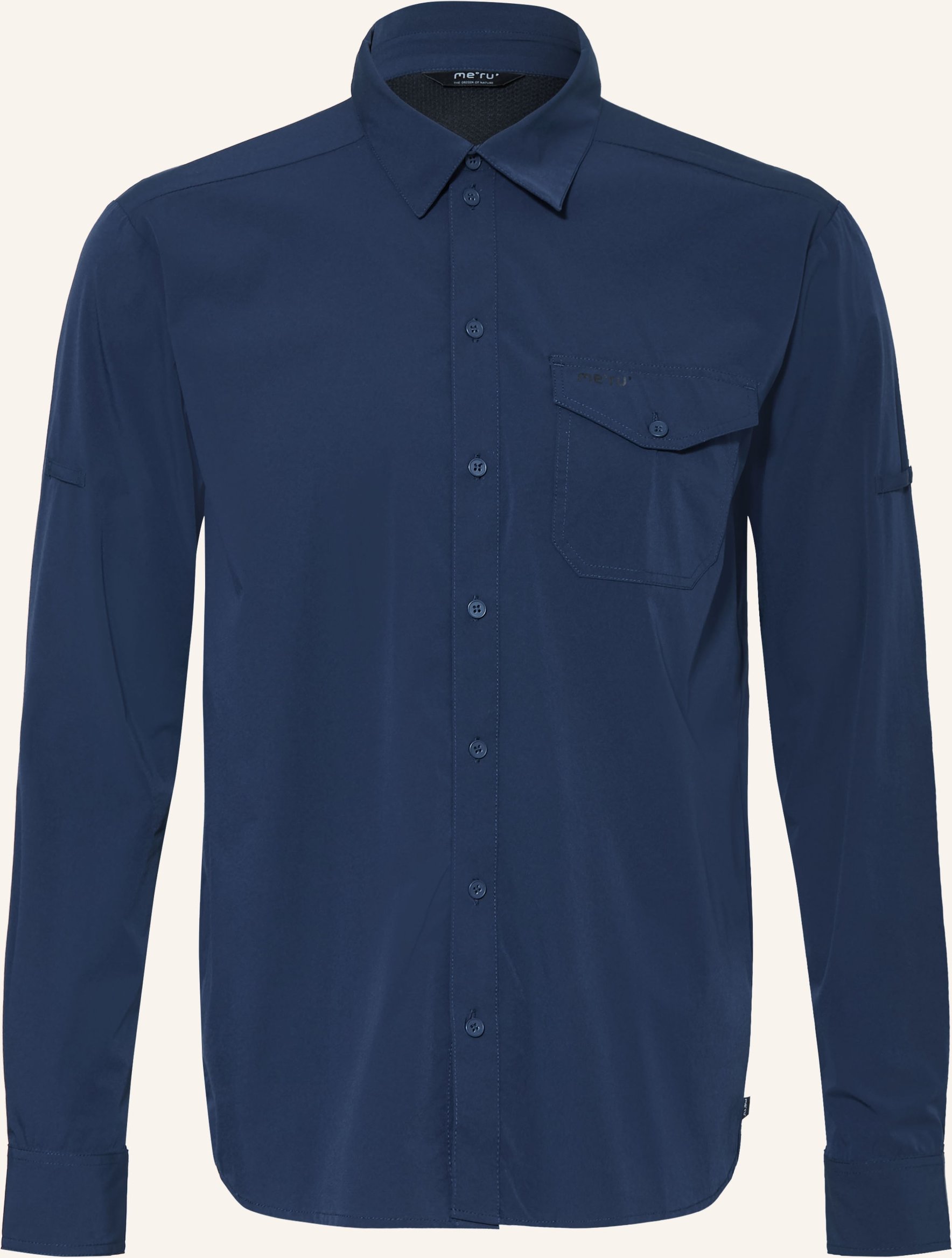 Me°Ru' Outdoor-Hemd Lahan blau