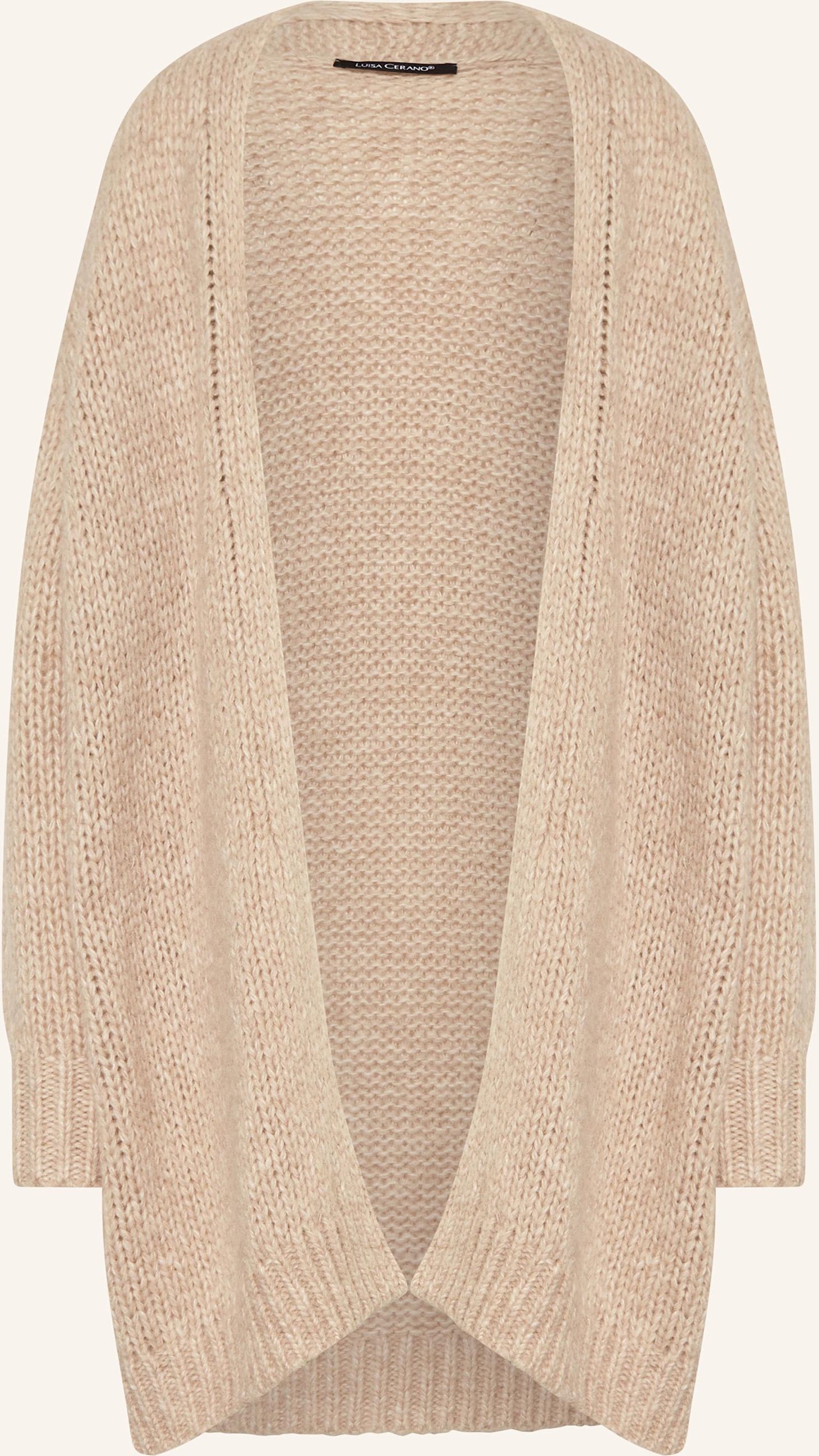 Luisa Cerano Strickhülle Mit Alpaka beige