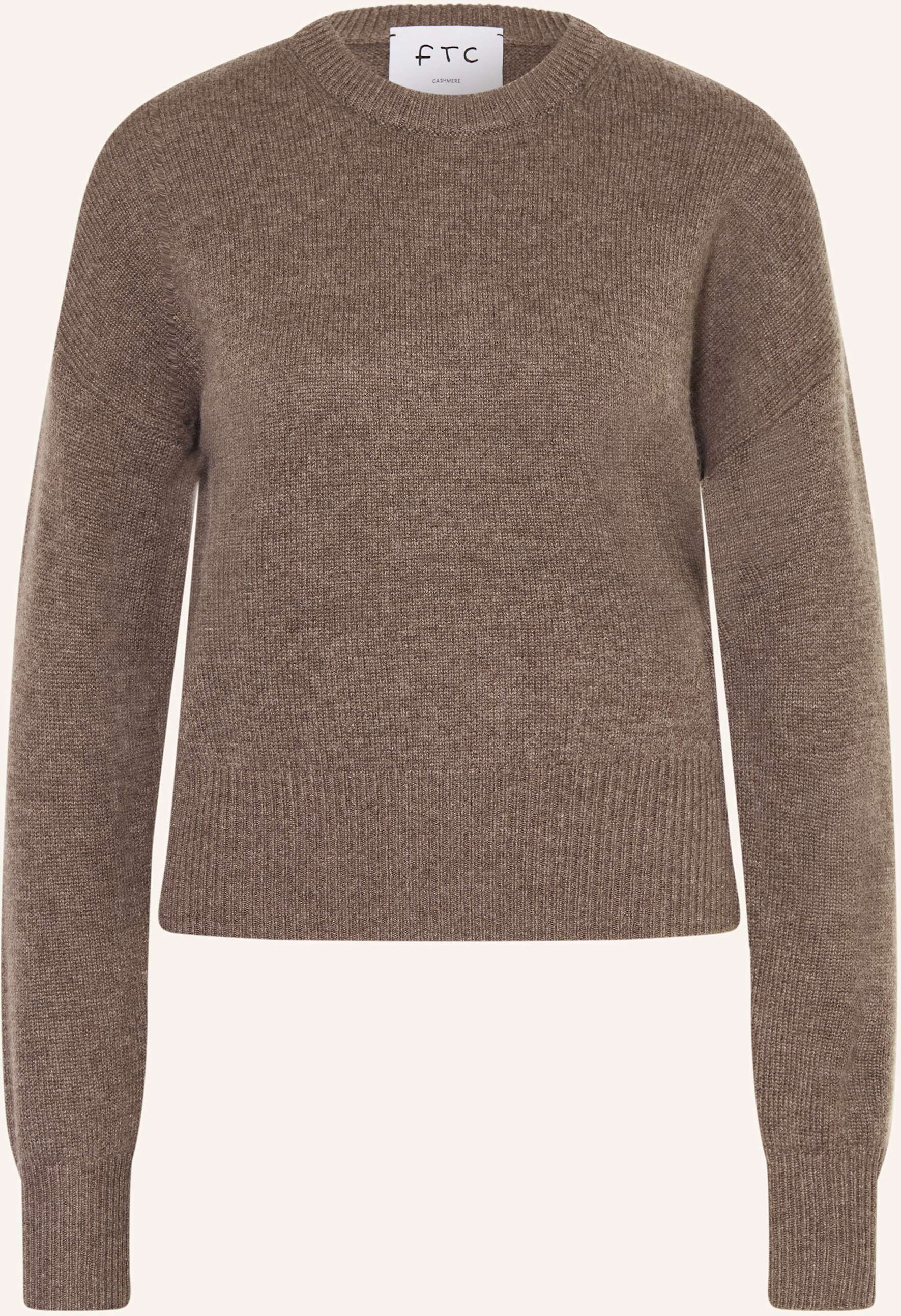 Ftc Cashmere Cashmere-Pullover grau